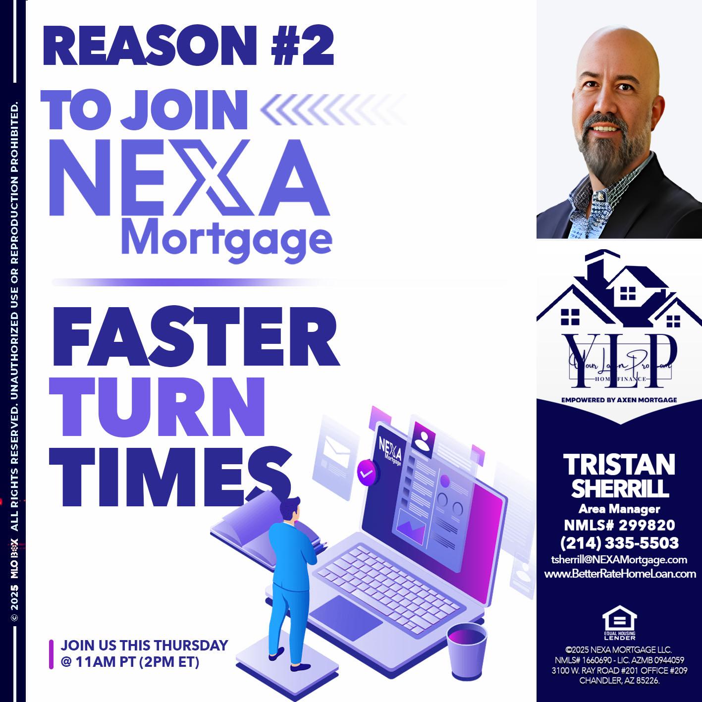 REASON 2 - Tristan Sherrill -Branch Manager