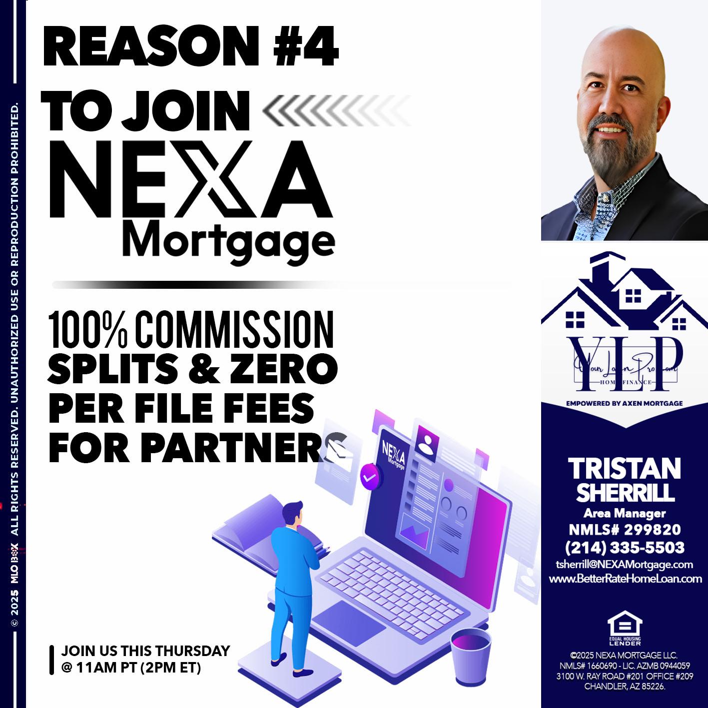 REASON 4 - Tristan Sherrill -Branch Manager
