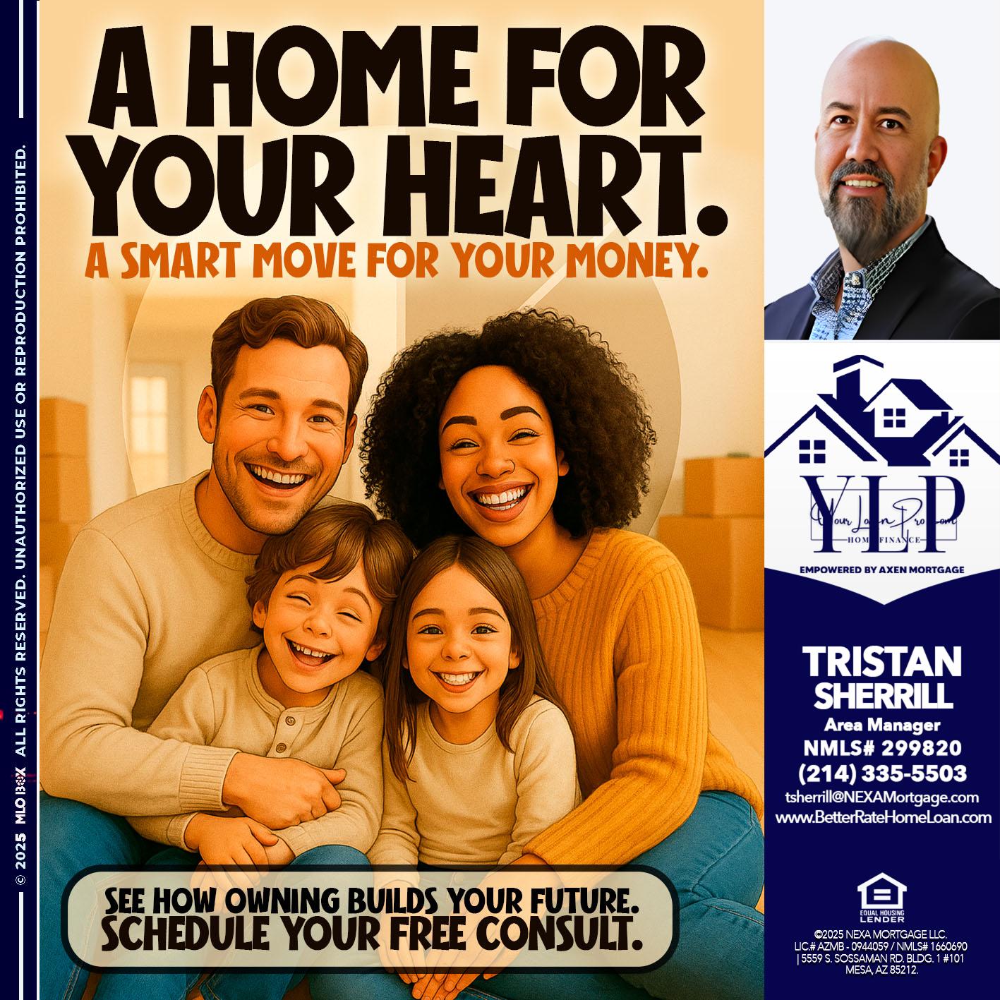 A HOME FOR - Tristan Sherrill -Branch Manager