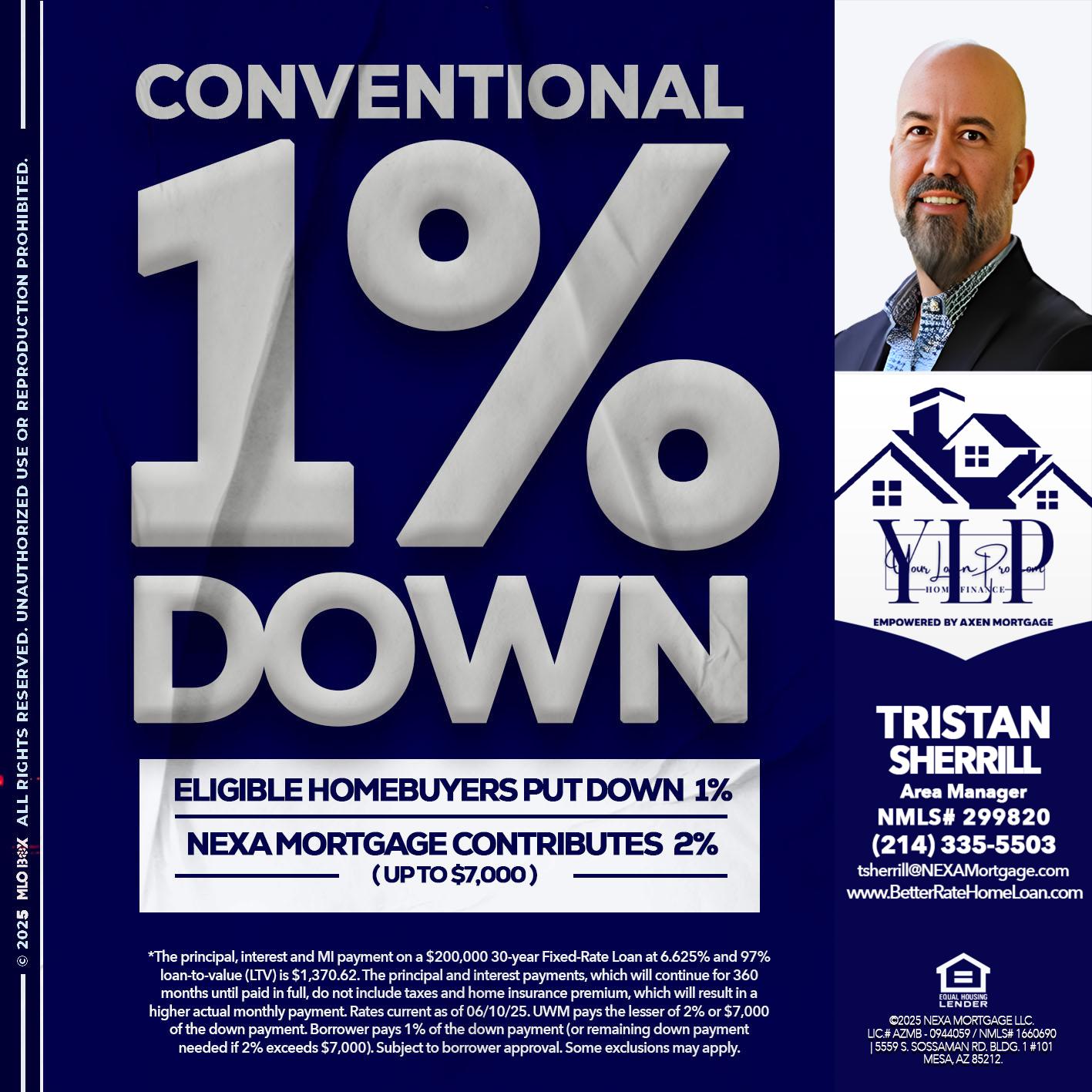 CONVENTIONAL - Tristan Sherrill -Branch Manager