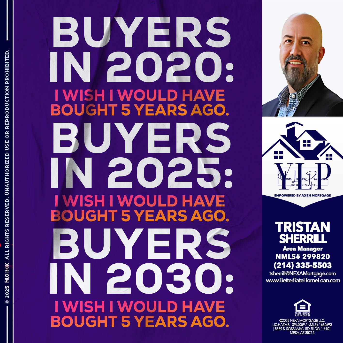 BUYERS IN 2020 - Tristan Sherrill -Branch Manager