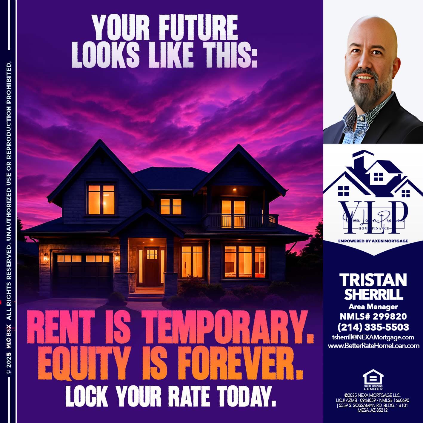 YOUR FUTURE - Tristan Sherrill -Branch Manager