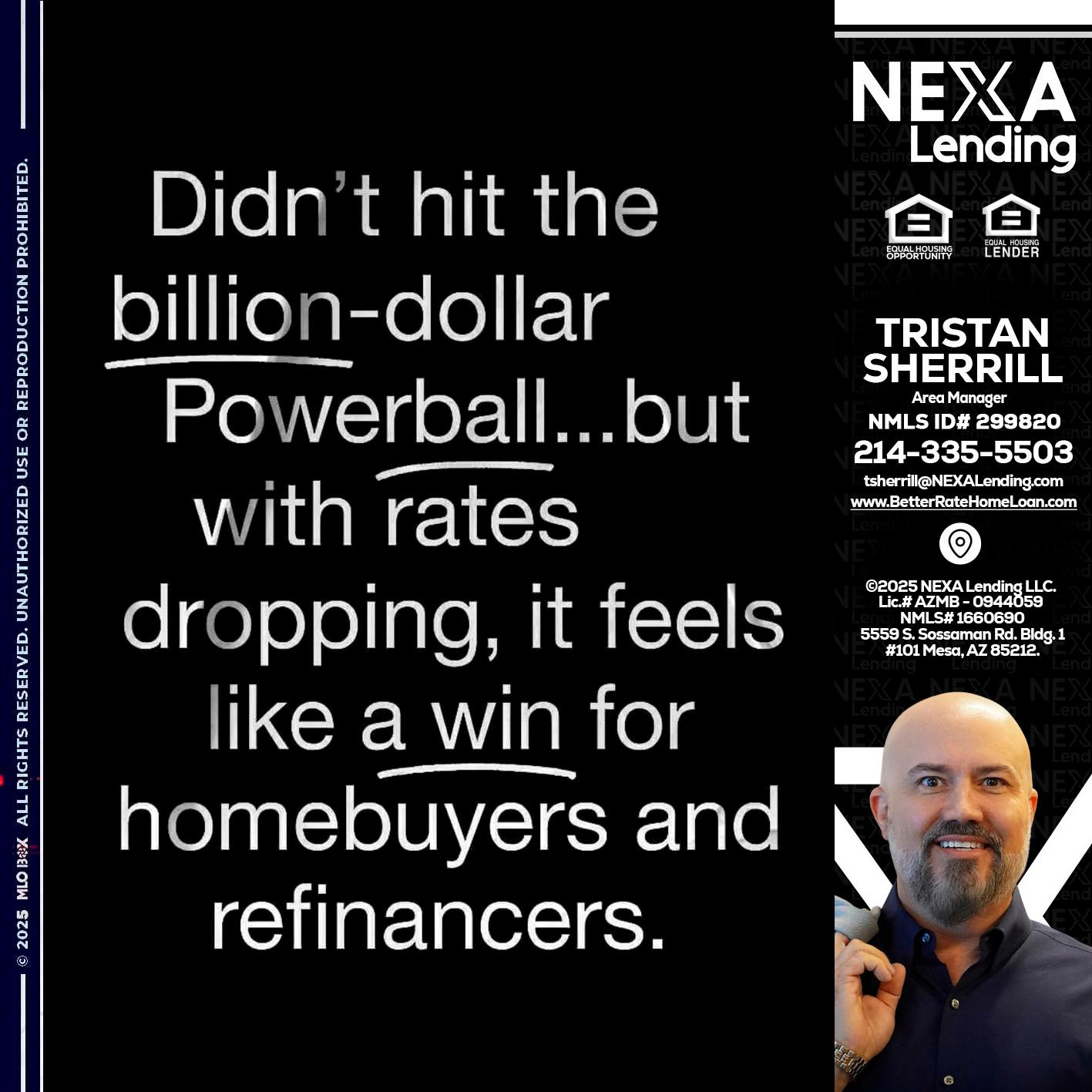 DIDNT HIT - Tristan Sherrill -Branch Manager