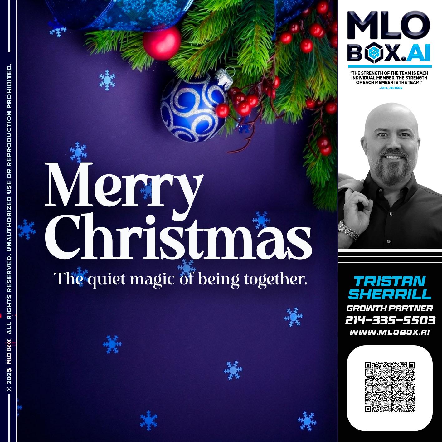 merry christmas - Tristan Sherrill -Branch Manager