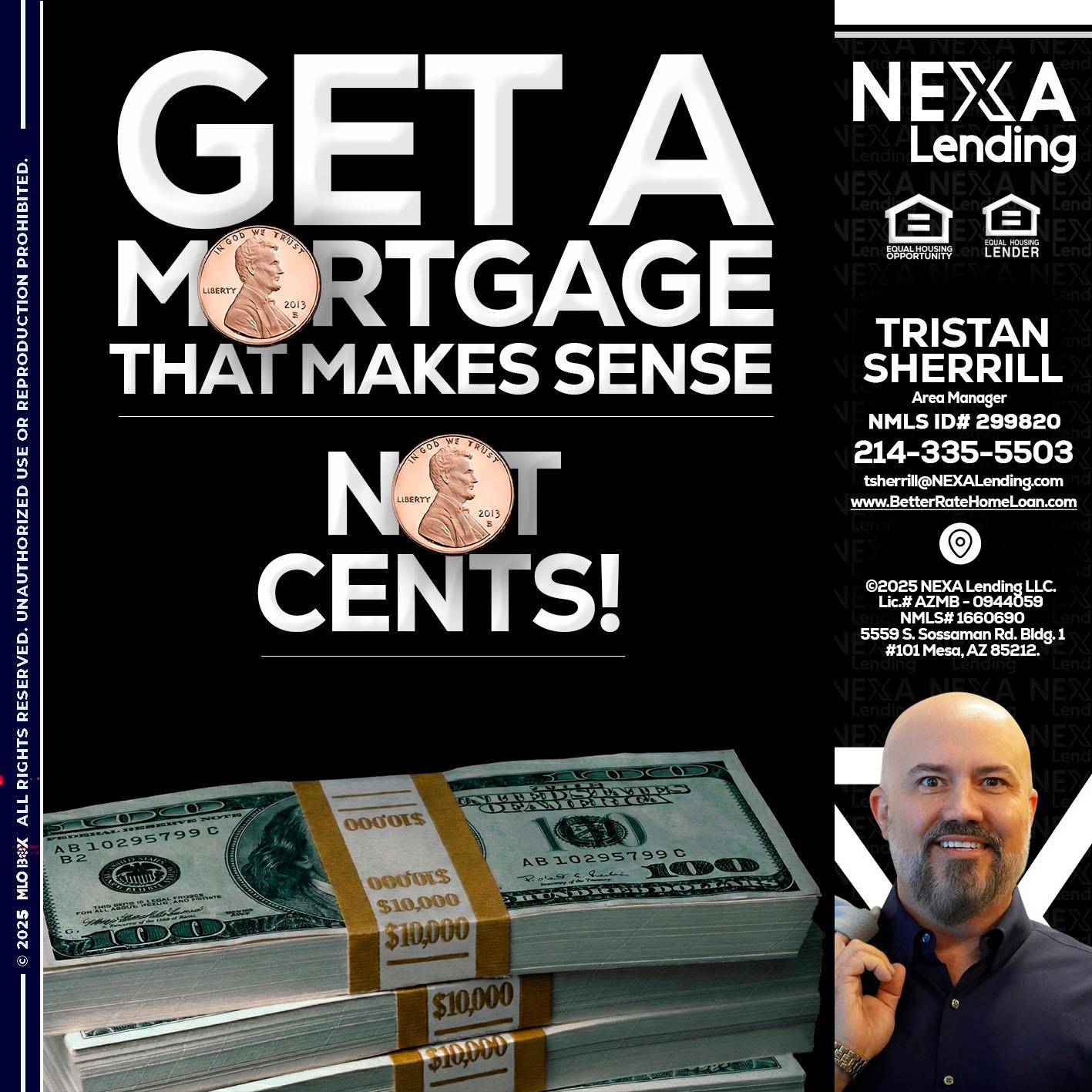 get a mortgage - Tristan Sherrill -Branch Manager