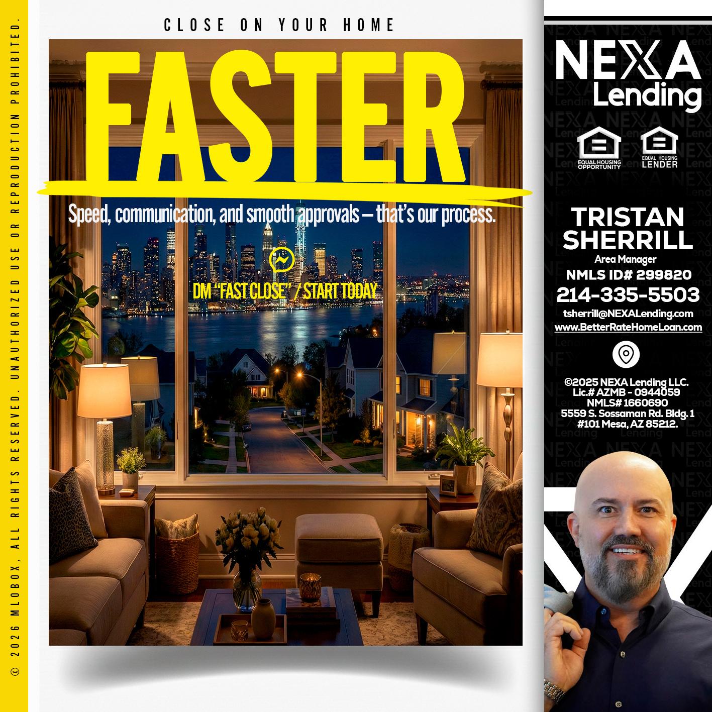 FASTER - Tristan Sherrill -Branch Manager