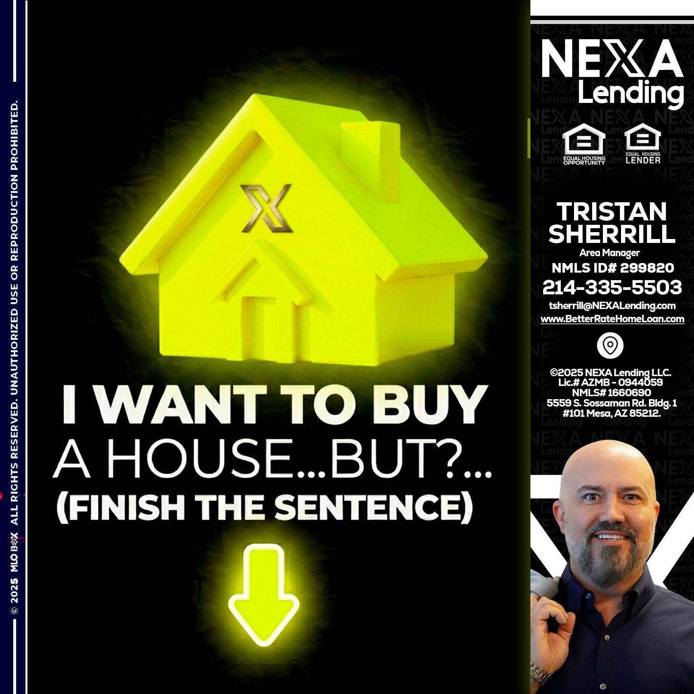 i want to buy - Tristan Sherrill -Branch Manager