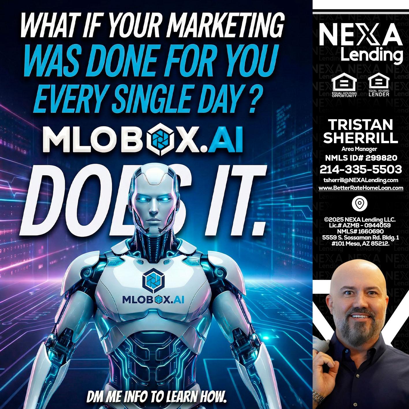 DOES IT - Tristan Sherrill -Branch Manager