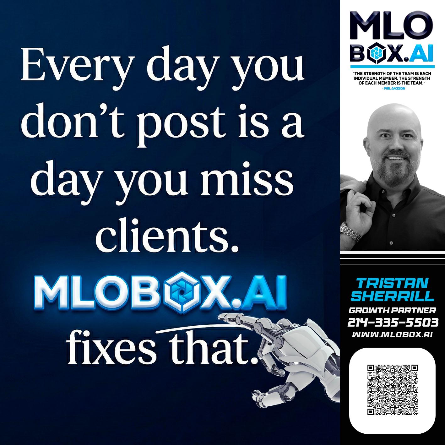 everyday - Tristan Sherrill -Branch Manager