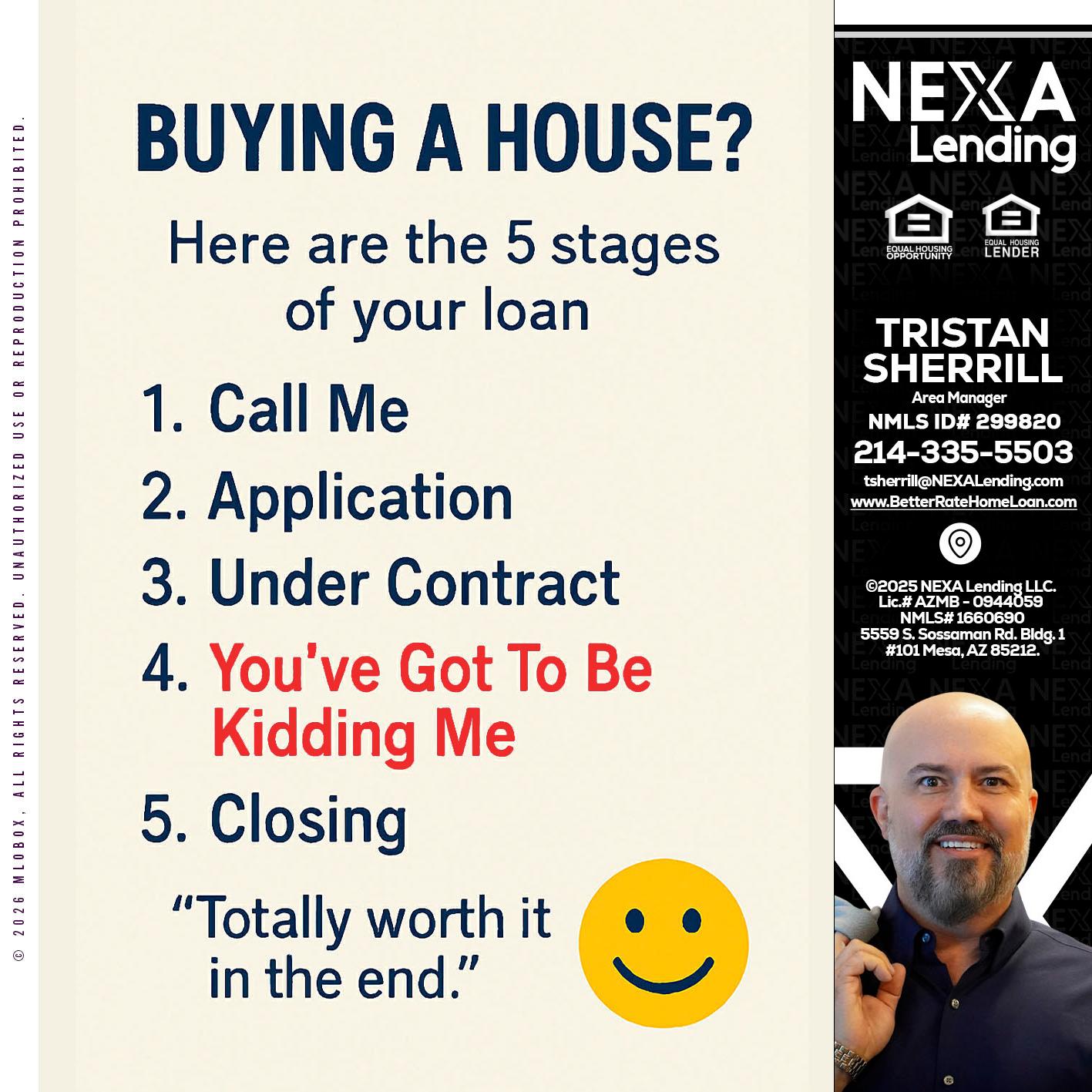 BUYING A HOUSE - Tristan Sherrill -Branch Manager
