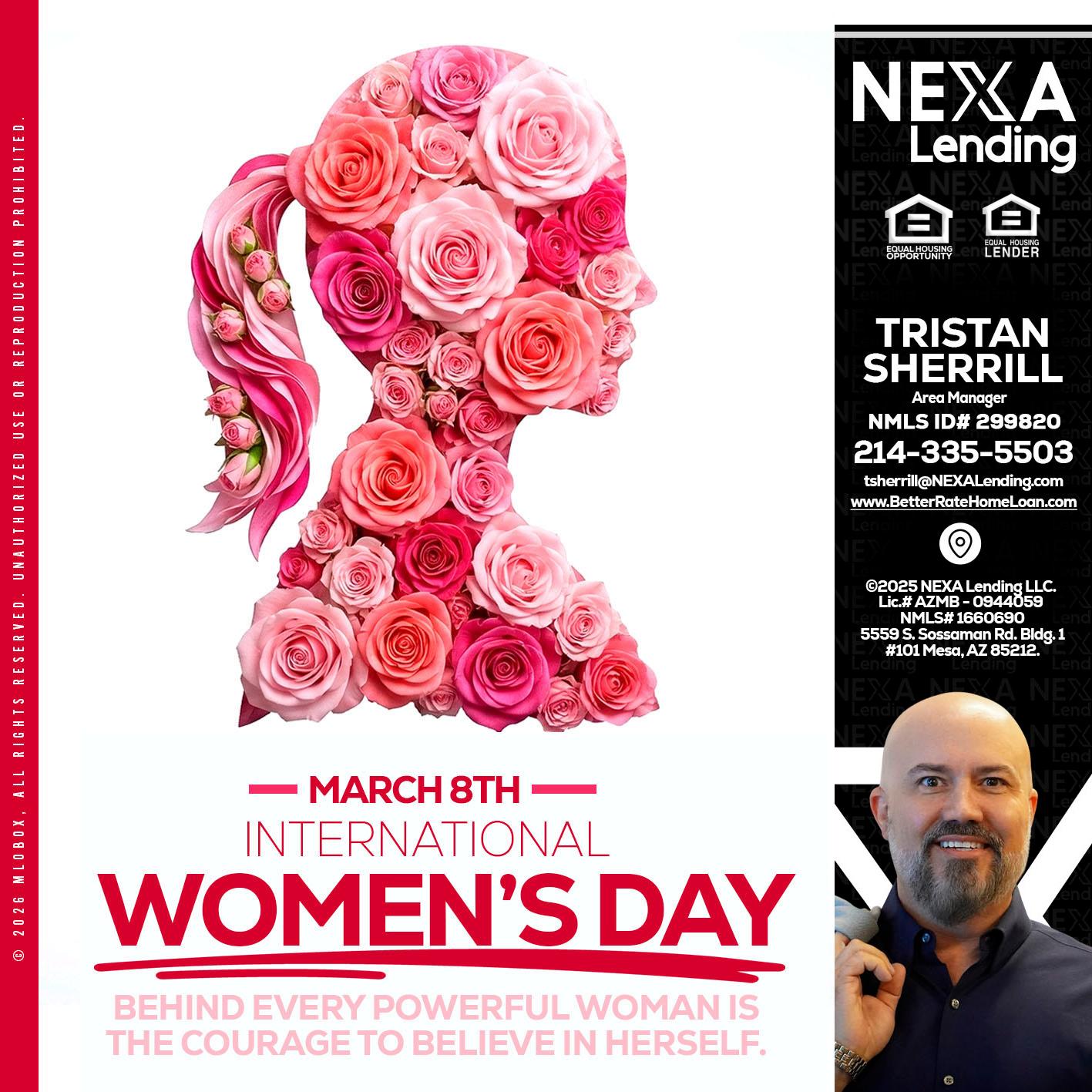 MARCH 8TH - Tristan Sherrill -Branch Manager