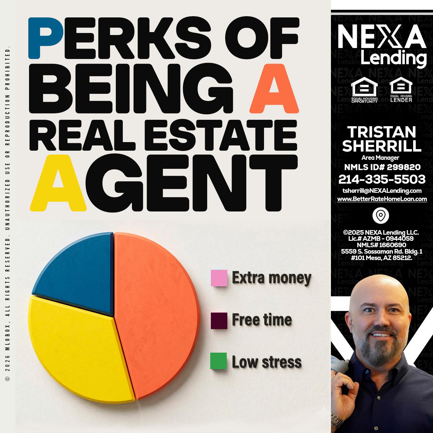 PERKS OF BEING - Tristan Sherrill -Branch Manager