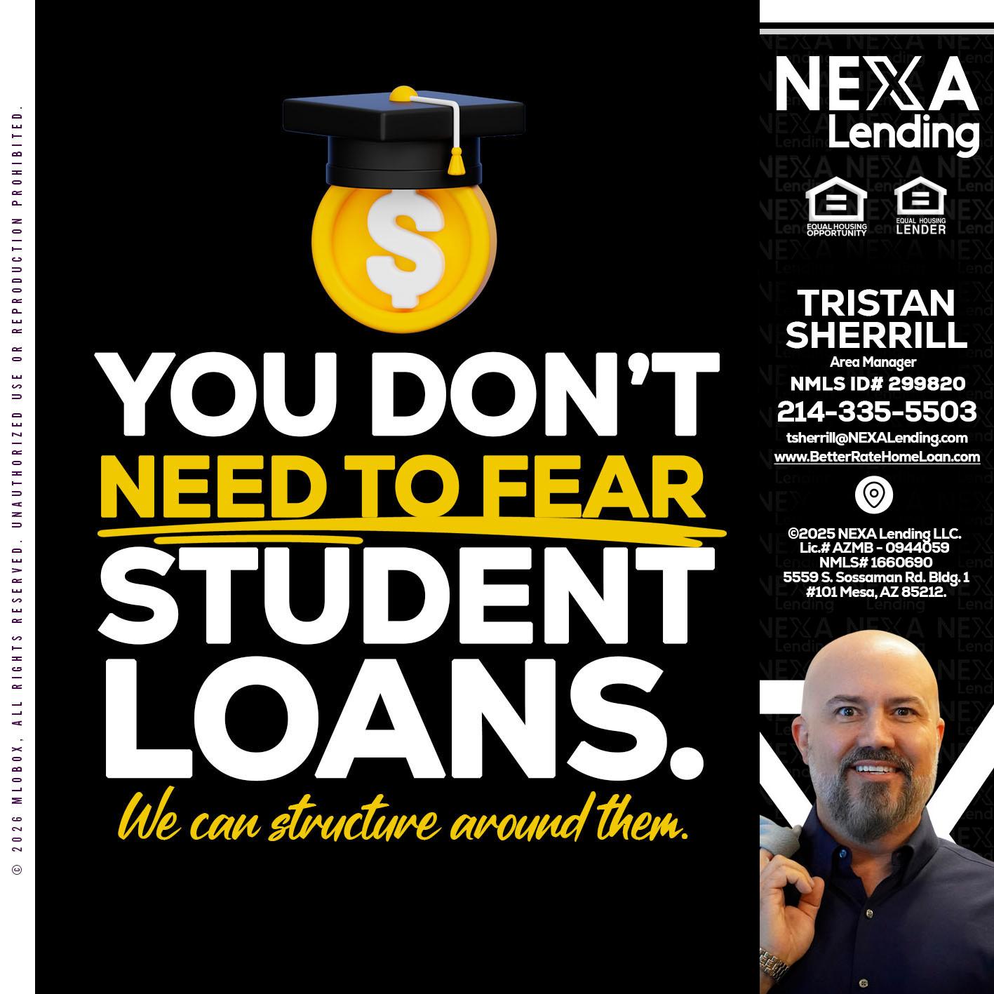 YOU DONT NEED - Tristan Sherrill -Branch Manager