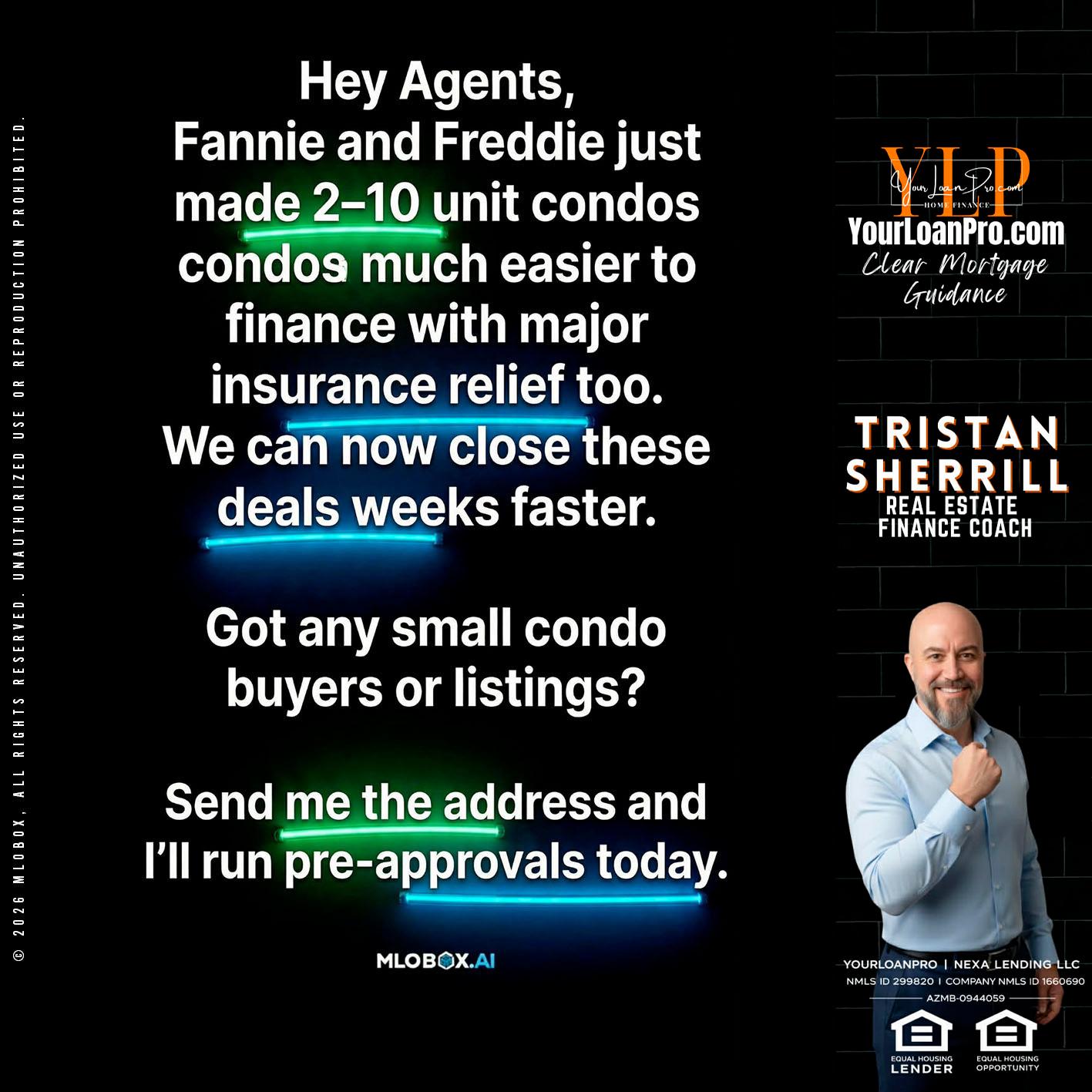 HEY AGENTS - Tristan Sherrill -Branch Manager