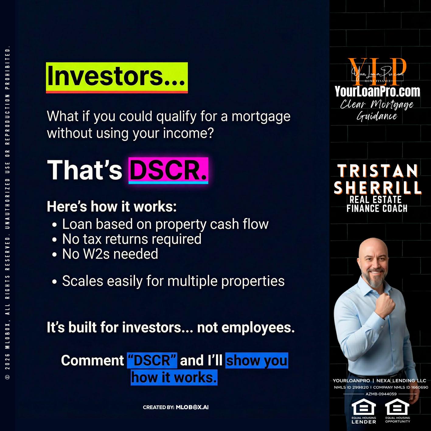 INVESTORS - Tristan Sherrill -Branch Manager