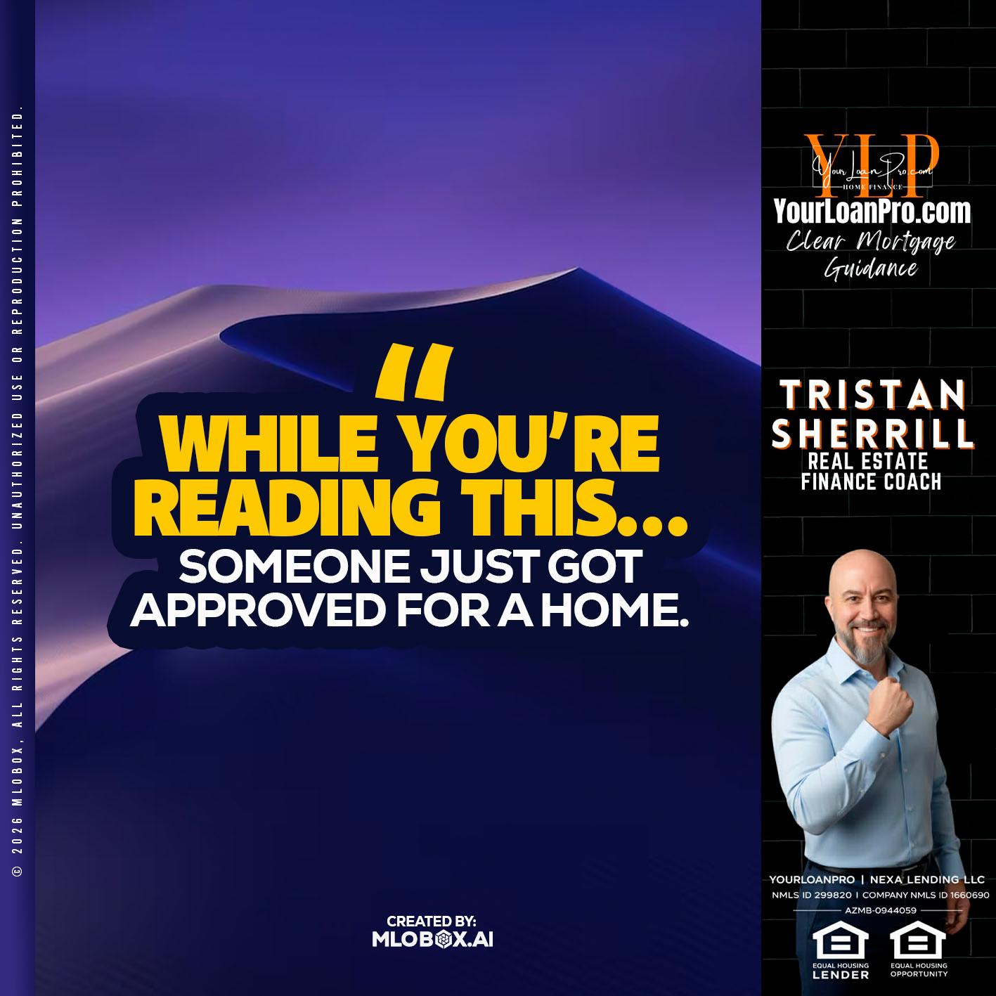 WHILE YOU - Tristan Sherrill -Branch Manager