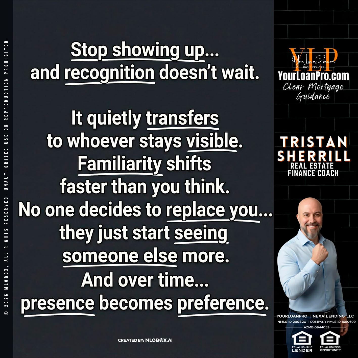 STOP SHOWING - Tristan Sherrill -Branch Manager