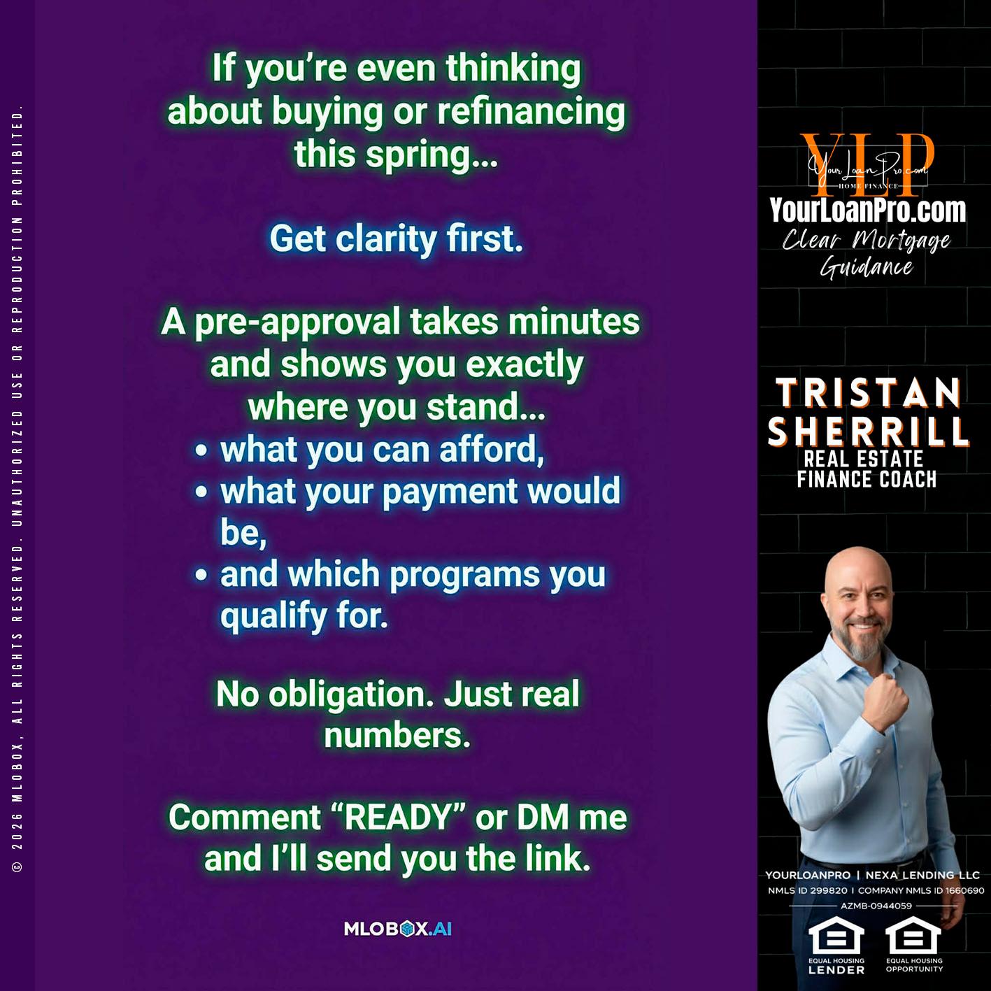 IF YOU THINKING - Tristan Sherrill -Branch Manager