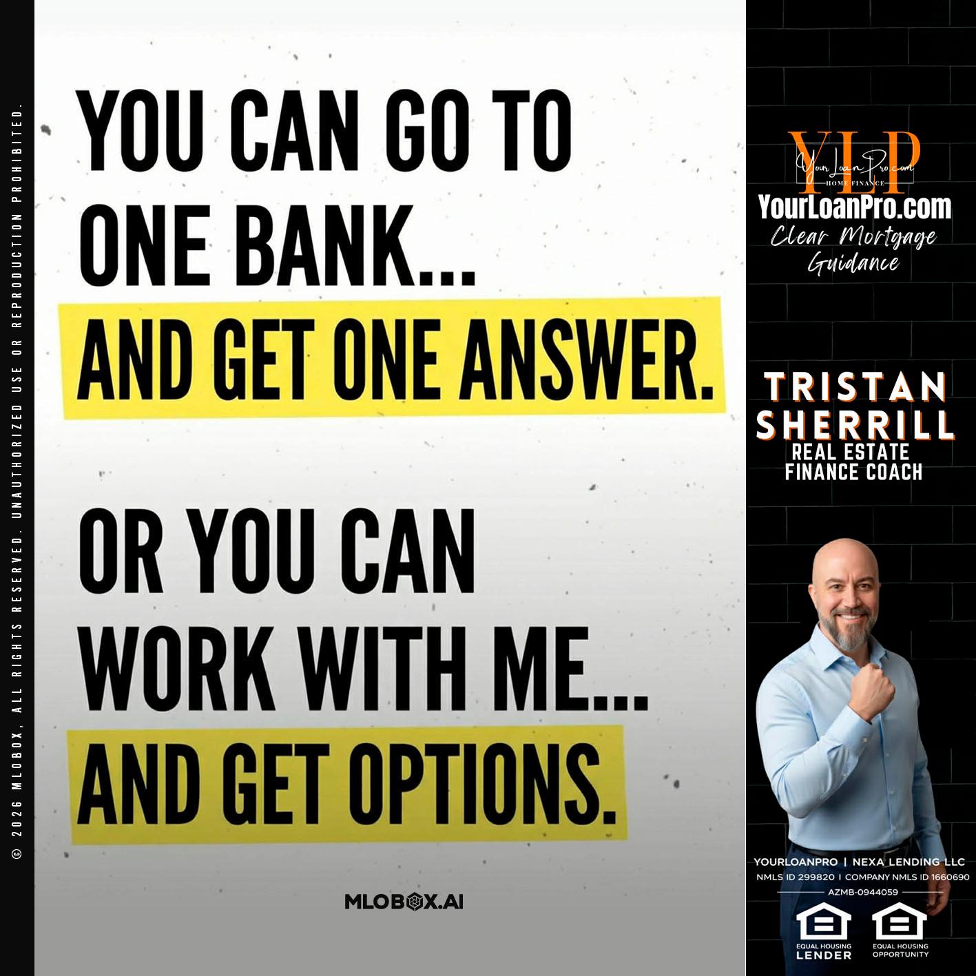 YOU CAN GO TO - Tristan Sherrill -Branch Manager