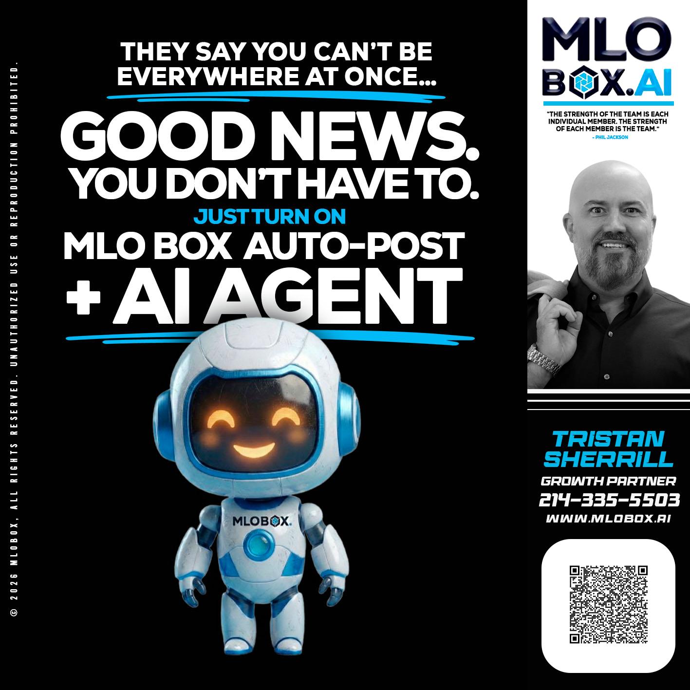 GOOD NEWS - Tristan Sherrill -Branch Manager