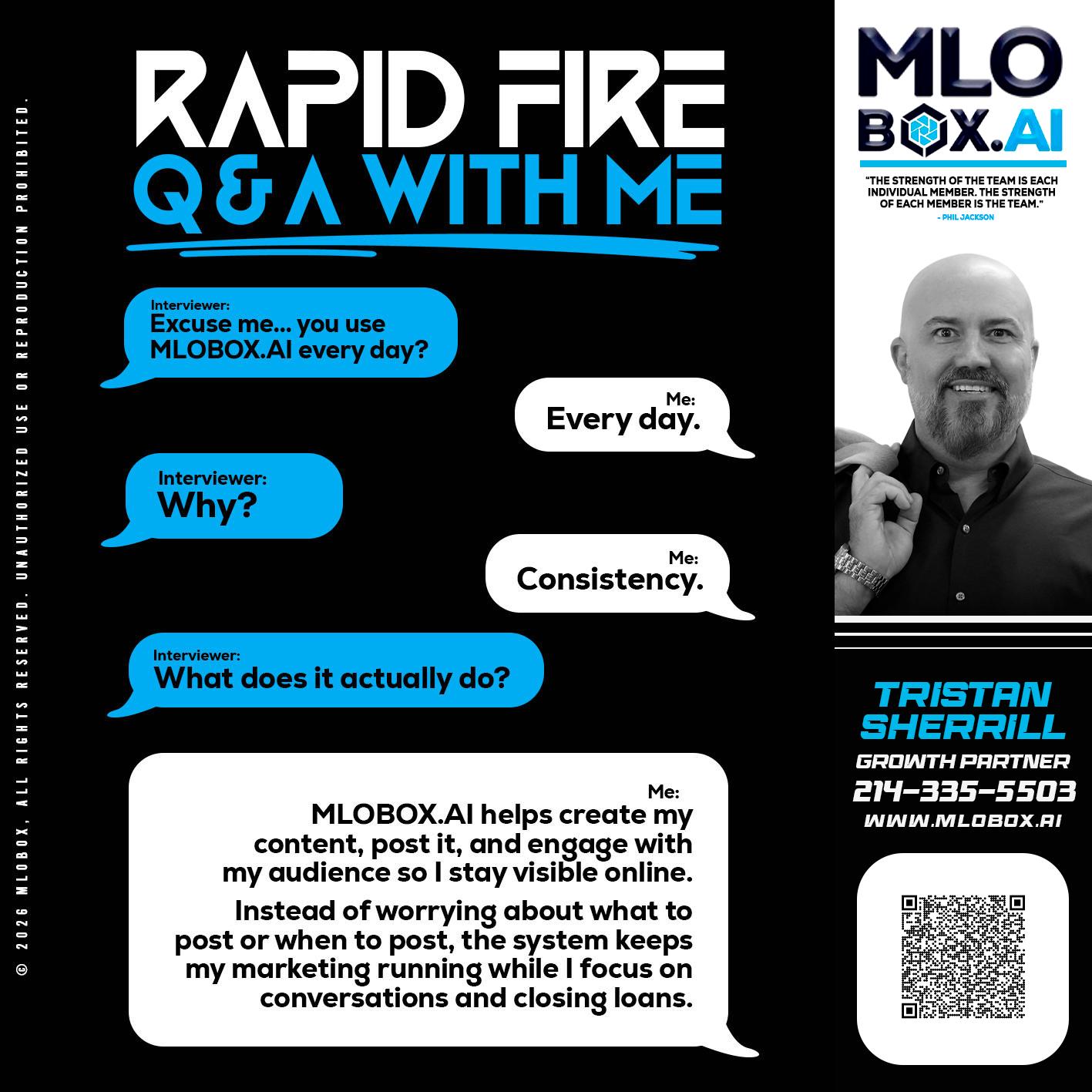 RAPID Q&A - Tristan Sherrill -Branch Manager