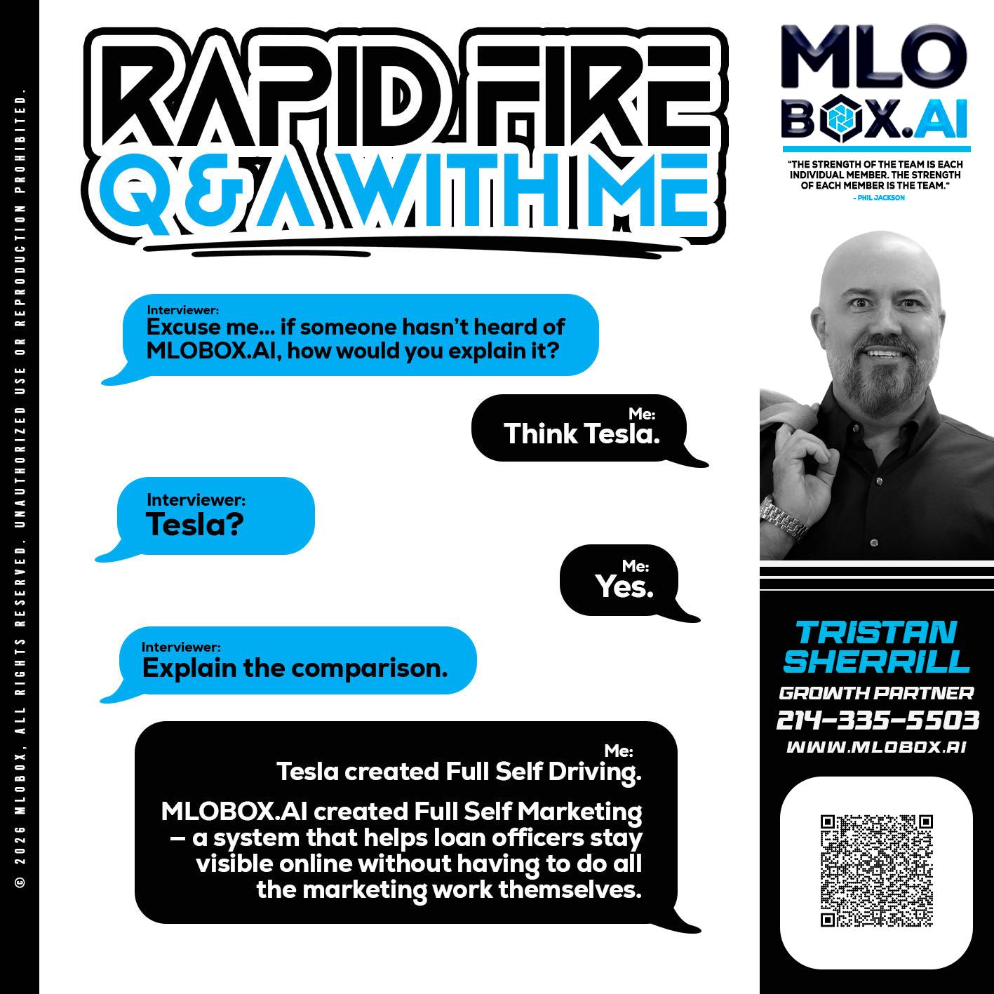RAPID FIRE Q&A - Tristan Sherrill -Branch Manager
