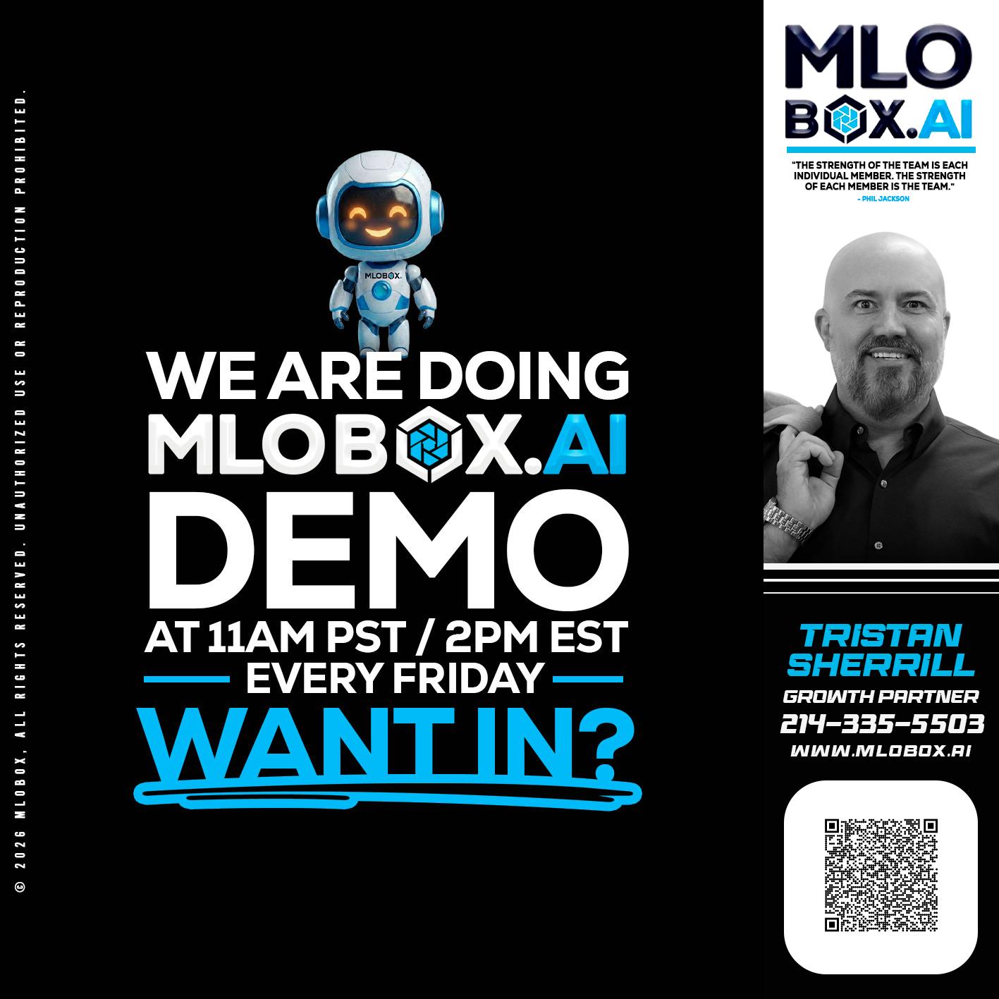 WE ARE DOING - Tristan Sherrill -Branch Manager