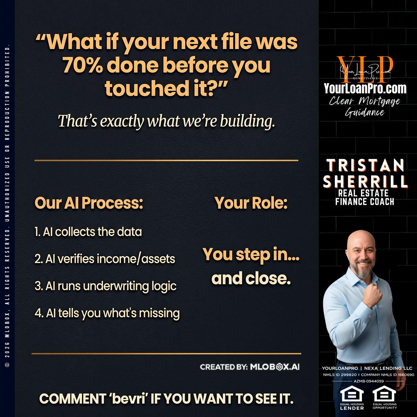 WHAT IF YOUR - Tristan Sherrill -Branch Manager