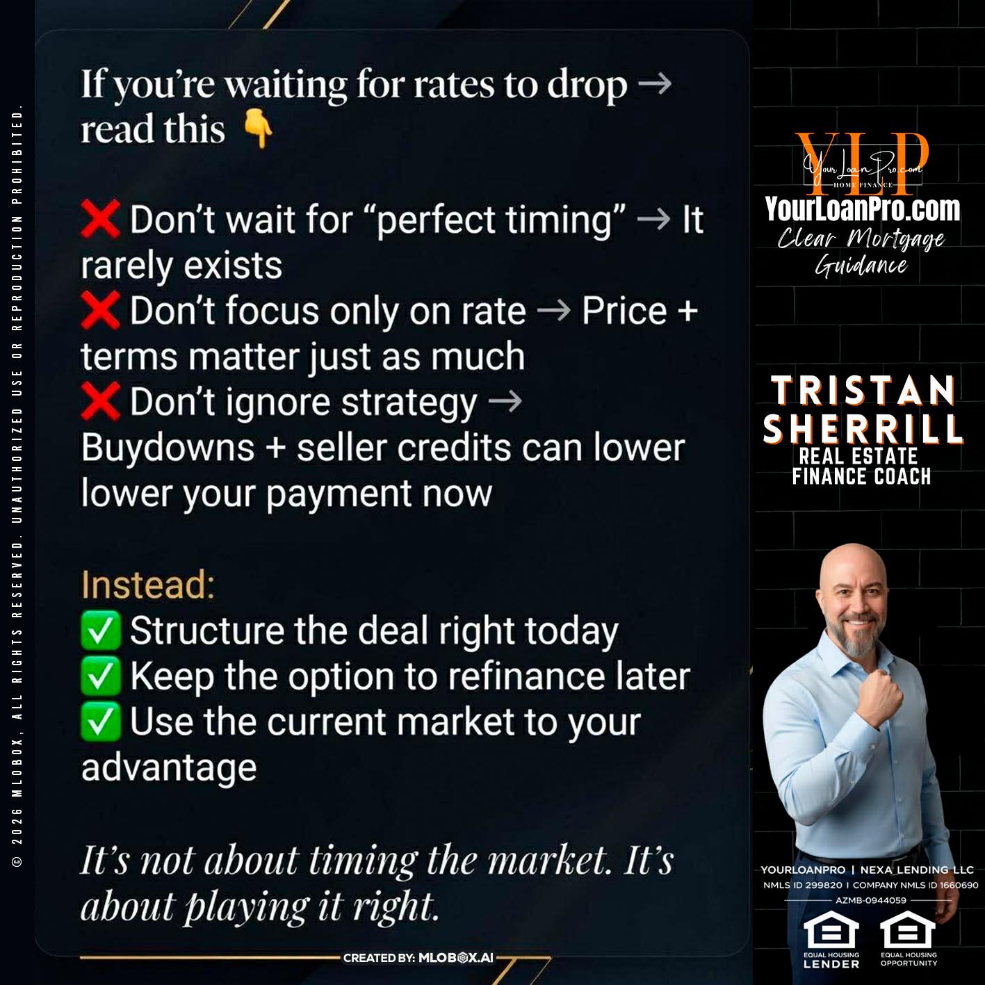 IF YOU ARE - Tristan Sherrill -Branch Manager