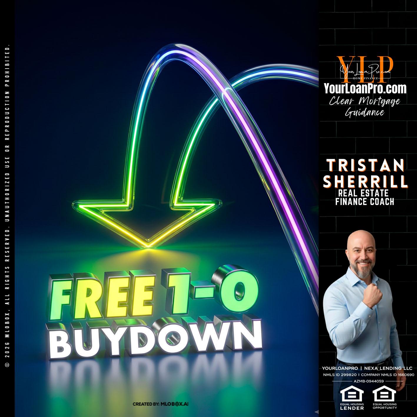 FREE 1-0 BUYDOWN - Tristan Sherrill -Branch Manager