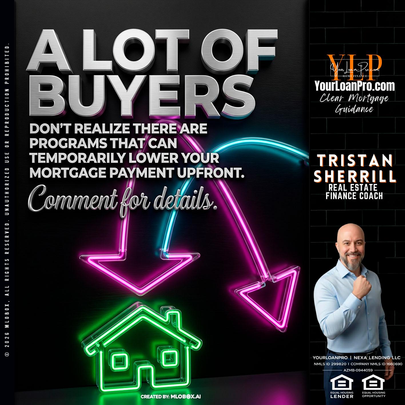 A LOT OF BUYERS - Tristan Sherrill -Branch Manager