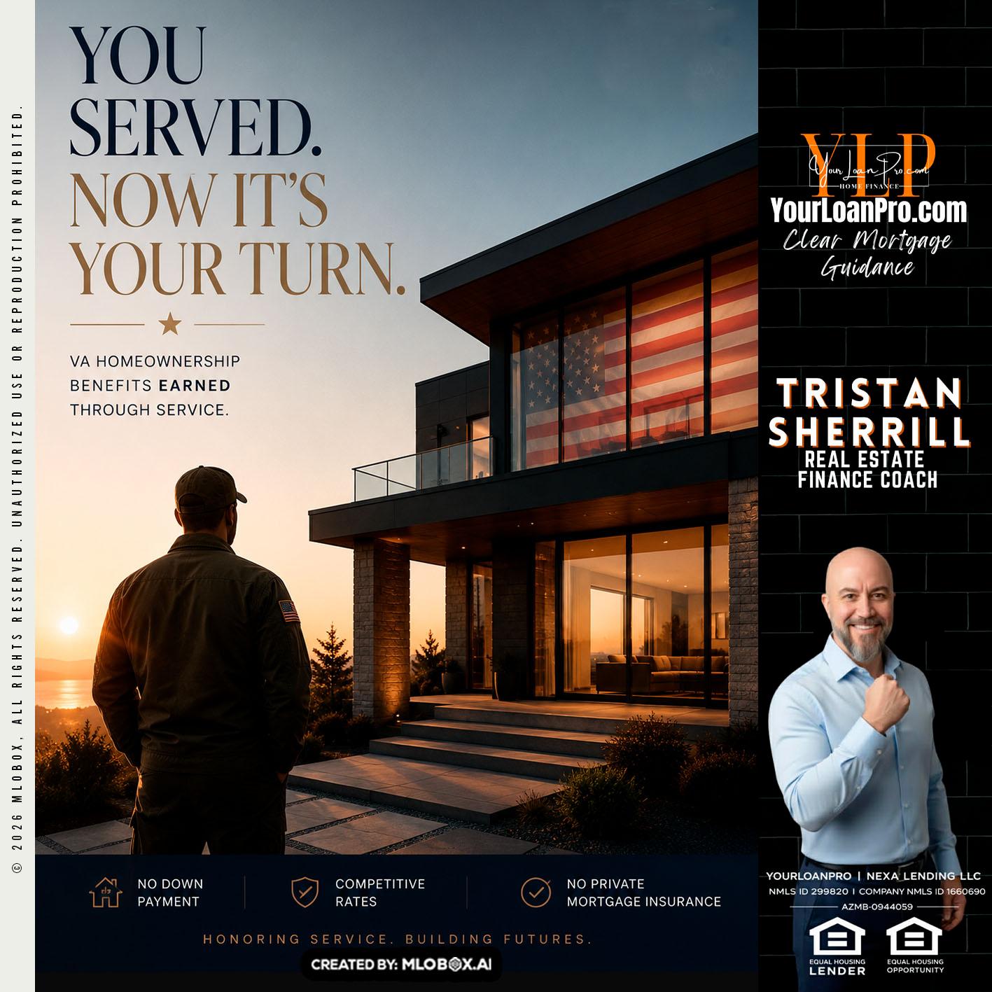 YOU SERVED - Tristan Sherrill -Branch Manager