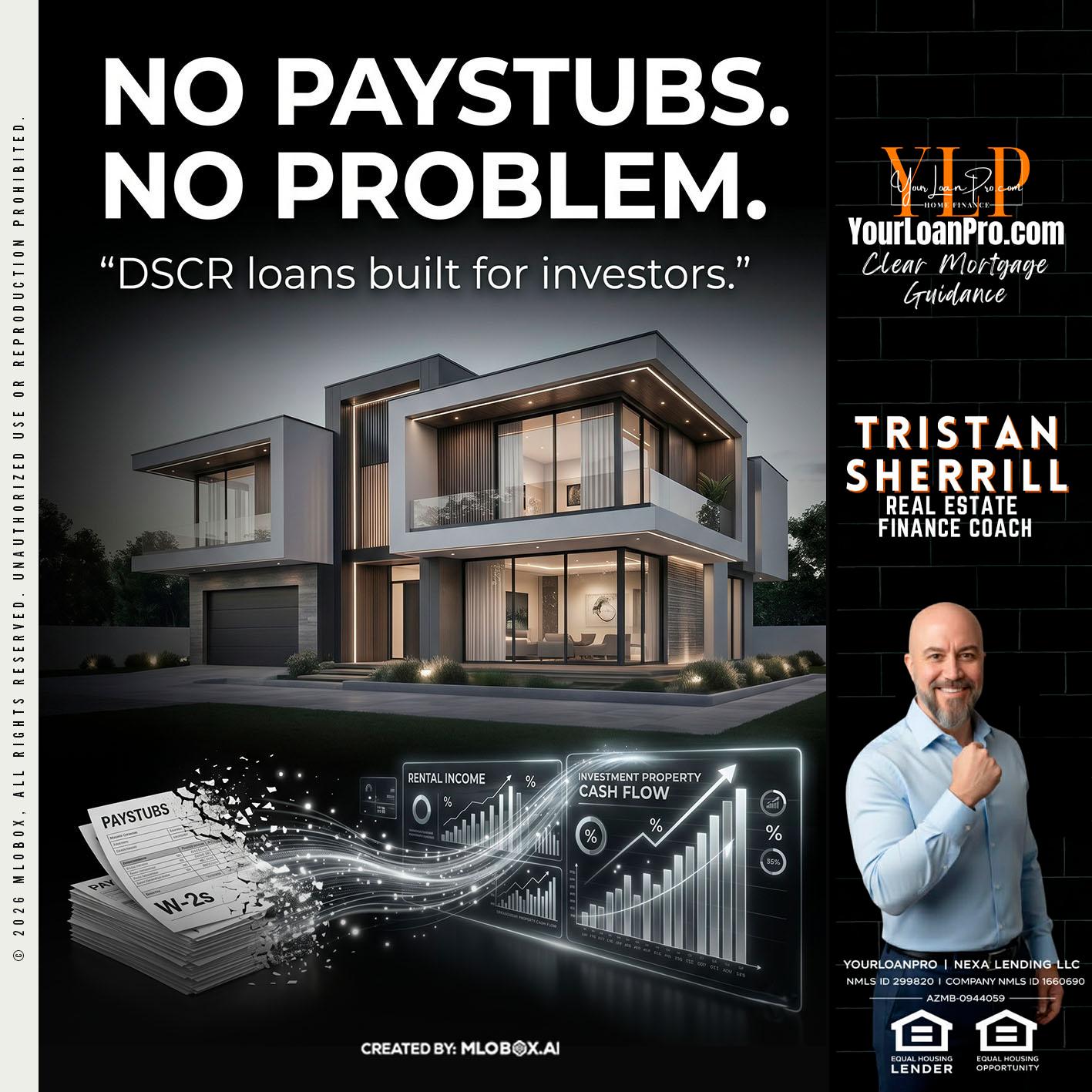 no paystub - Tristan Sherrill -Branch Manager