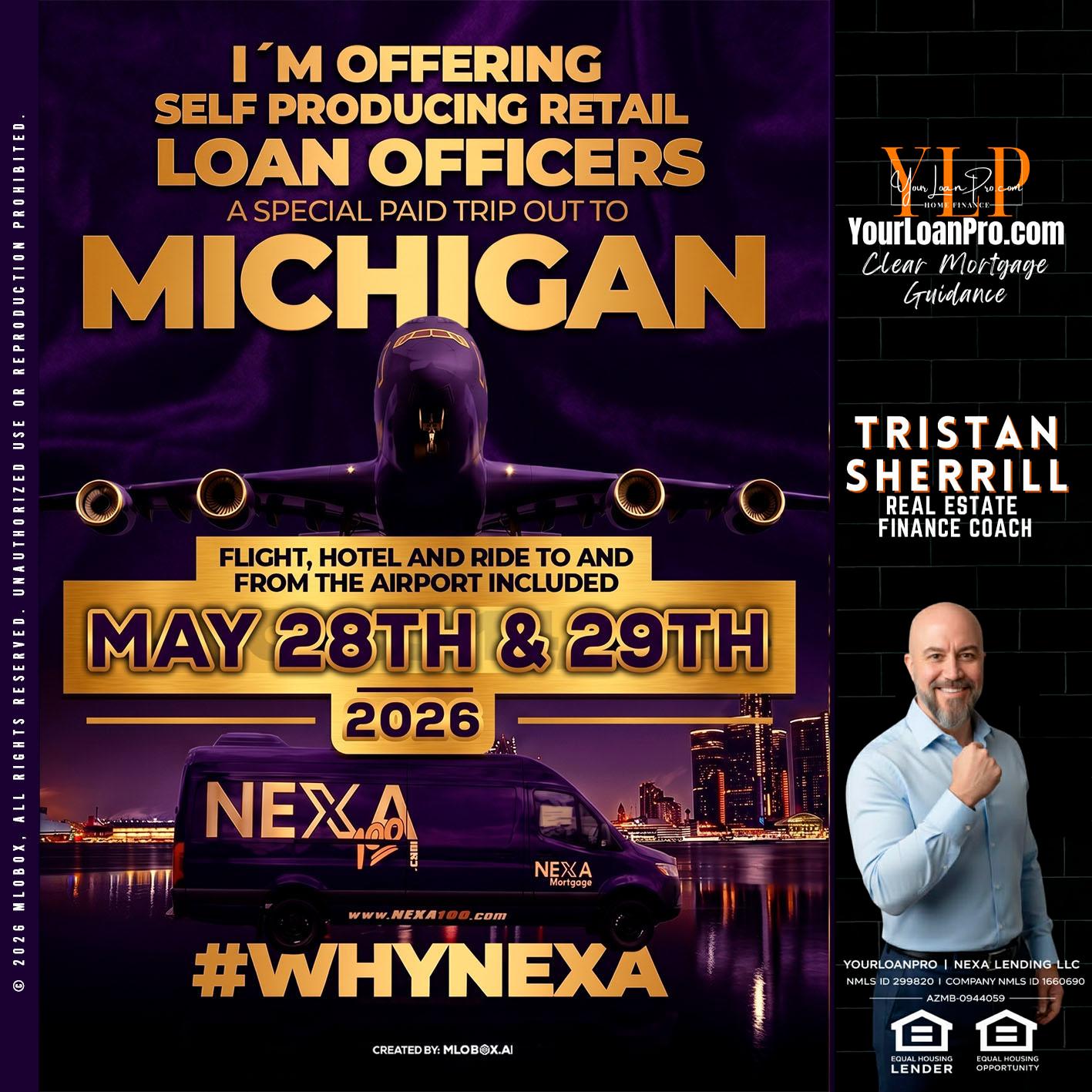 MICHIGAN - Tristan Sherrill -Branch Manager