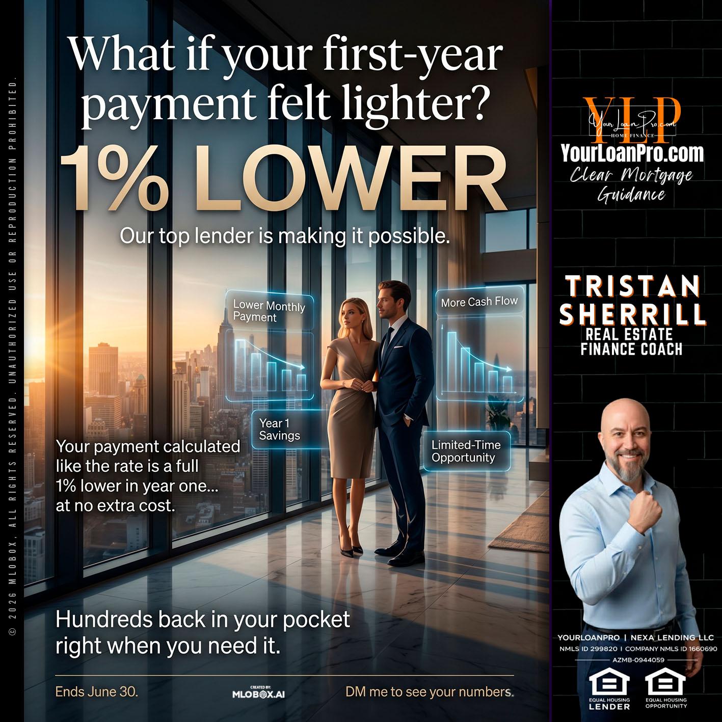 1% LOWER - Tristan Sherrill -Branch Manager