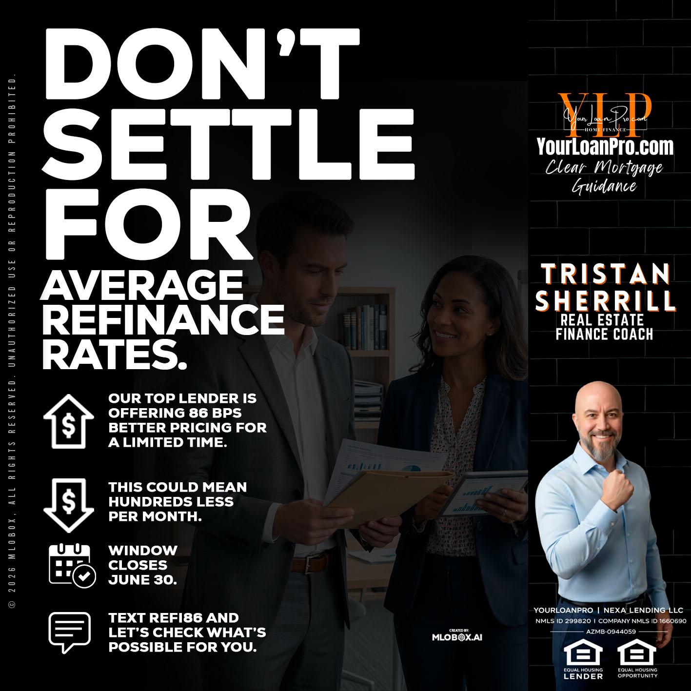dont settle - Tristan Sherrill -Branch Manager