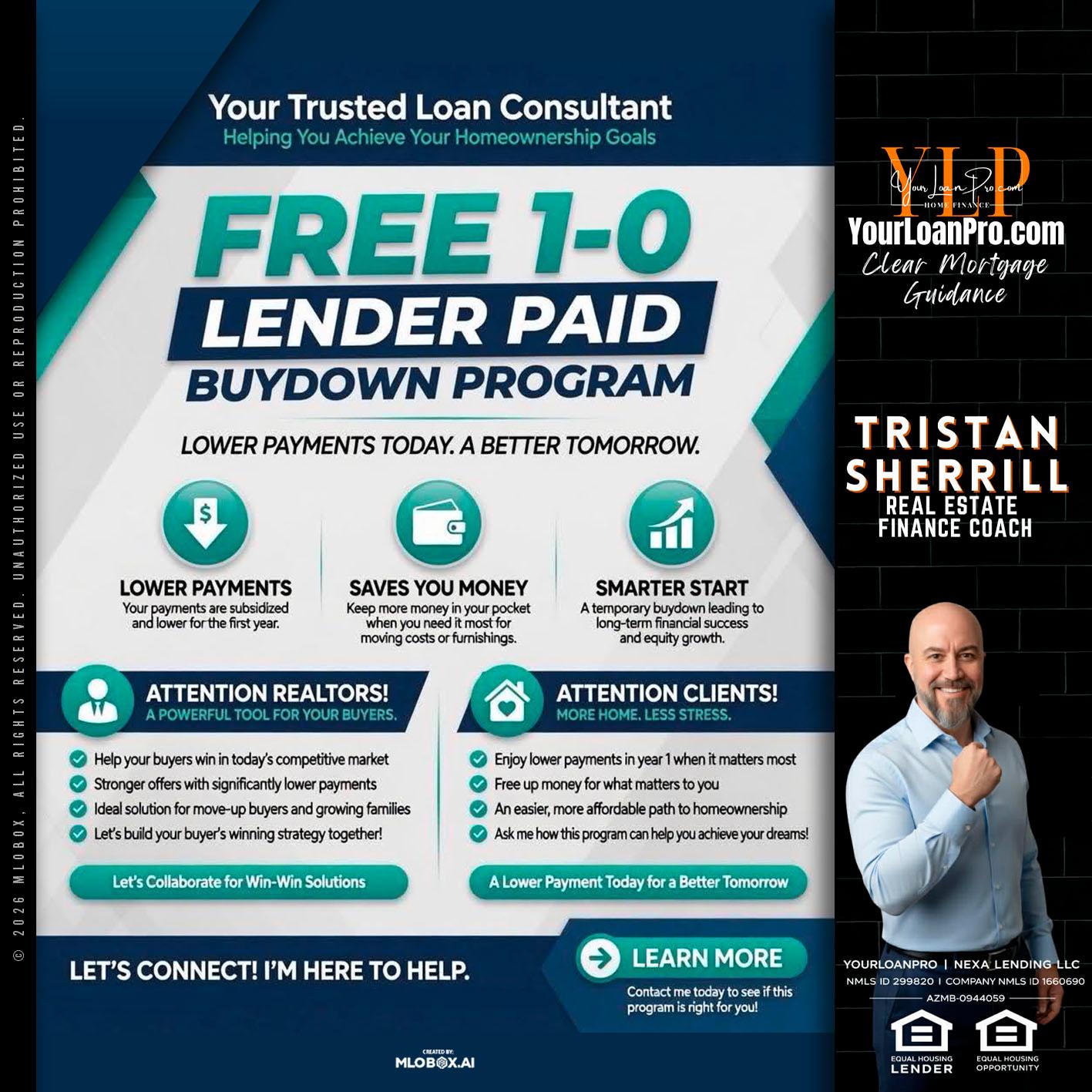 FREE 1-0 - Tristan Sherrill -Branch Manager