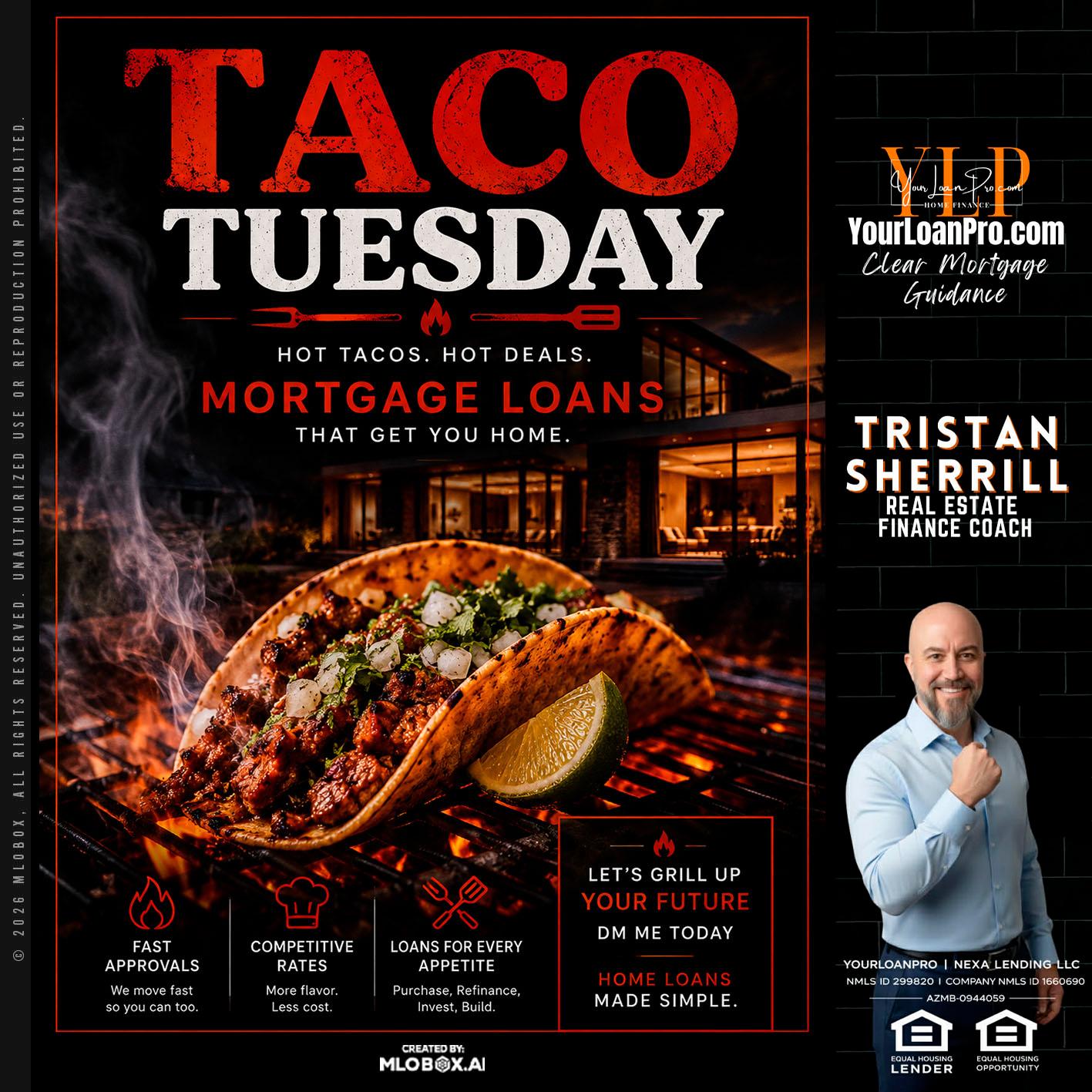 TACO TUESDAY - Tristan Sherrill -Branch Manager