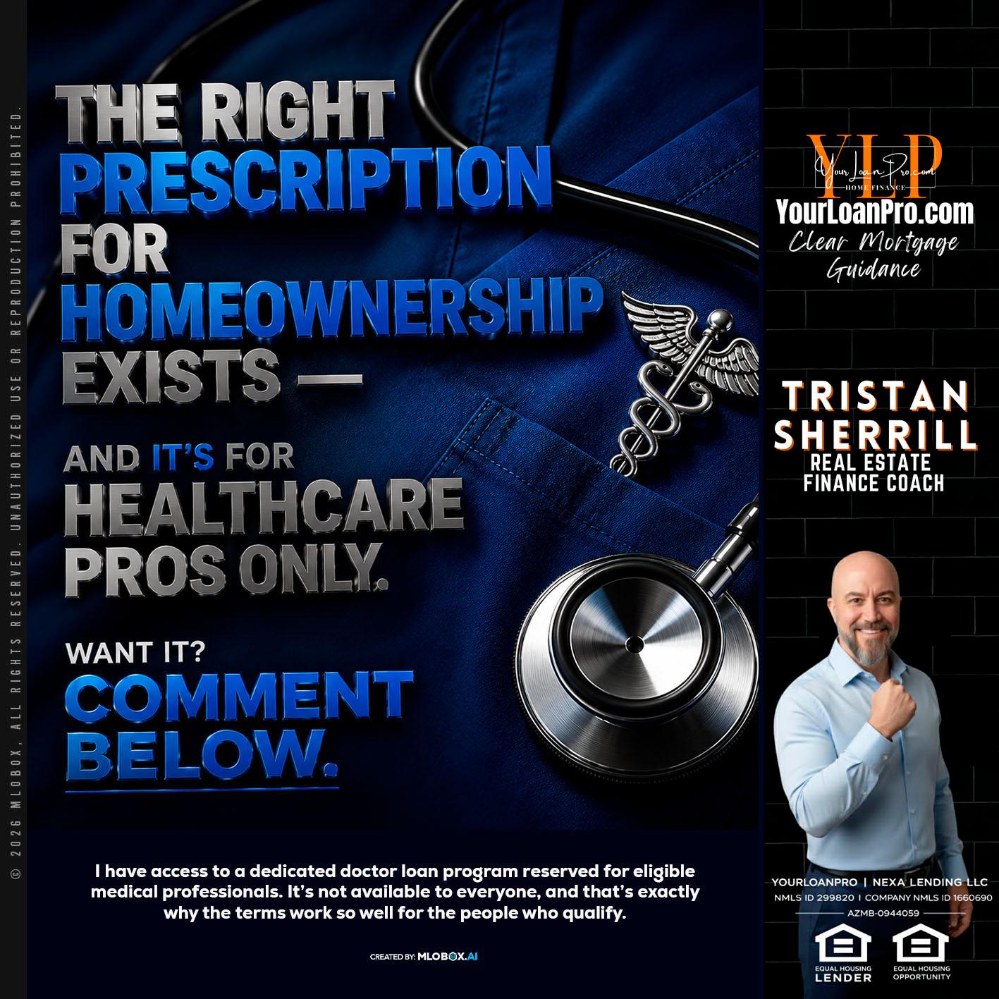 THE RIGHT PRESCRIPTION - Tristan Sherrill -Branch Manager