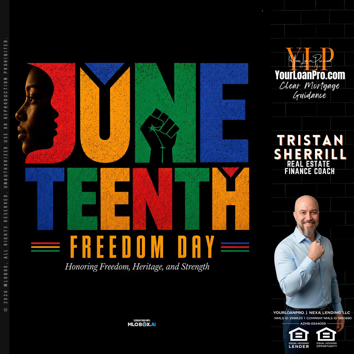 Juneteenth - Tristan Sherrill -Branch Manager