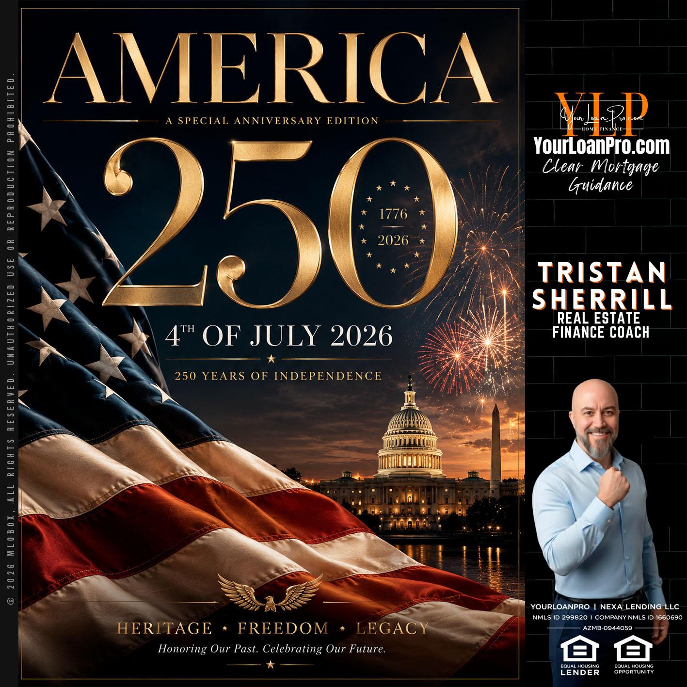 AMERICA 250 TH - Tristan Sherrill -Branch Manager