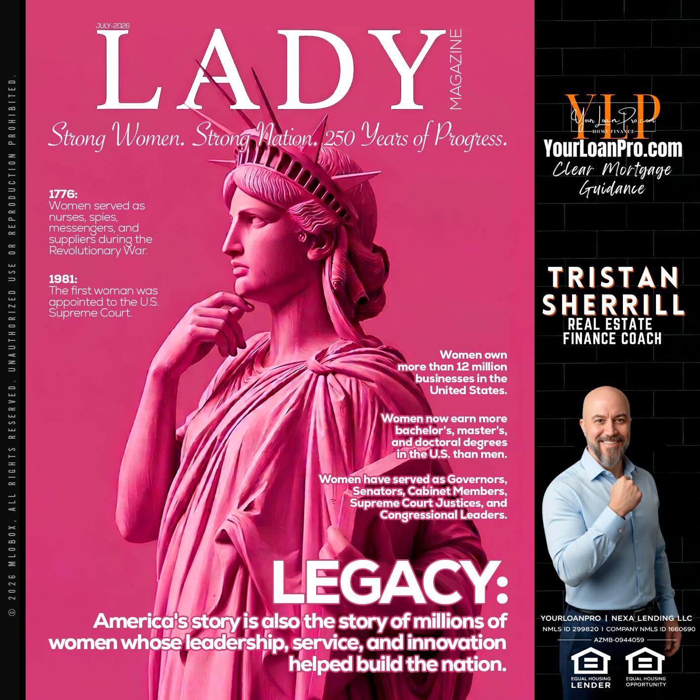 LADY LIBERTY! - Tristan Sherrill -Branch Manager