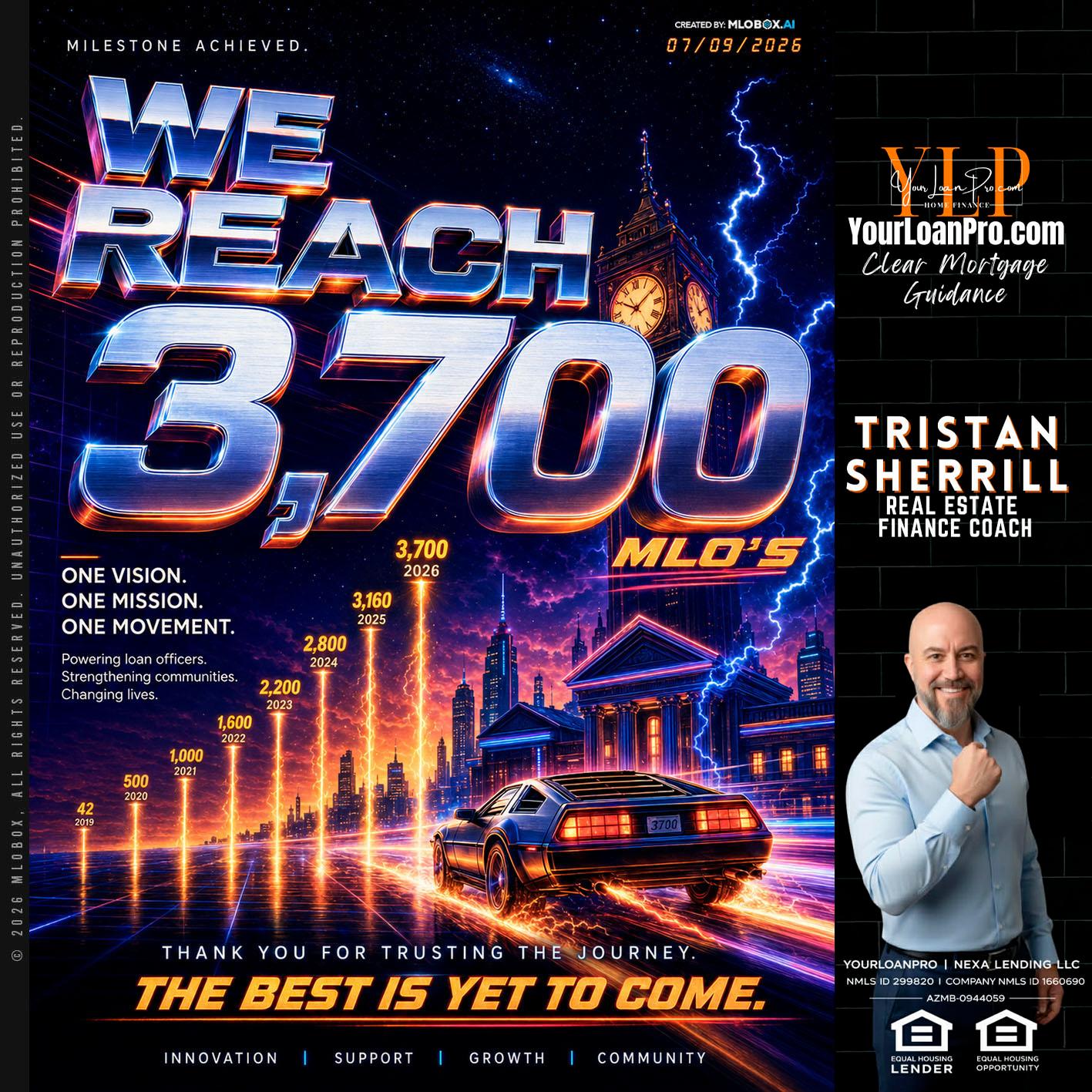 3700 MLOs - Tristan Sherrill -Branch Manager