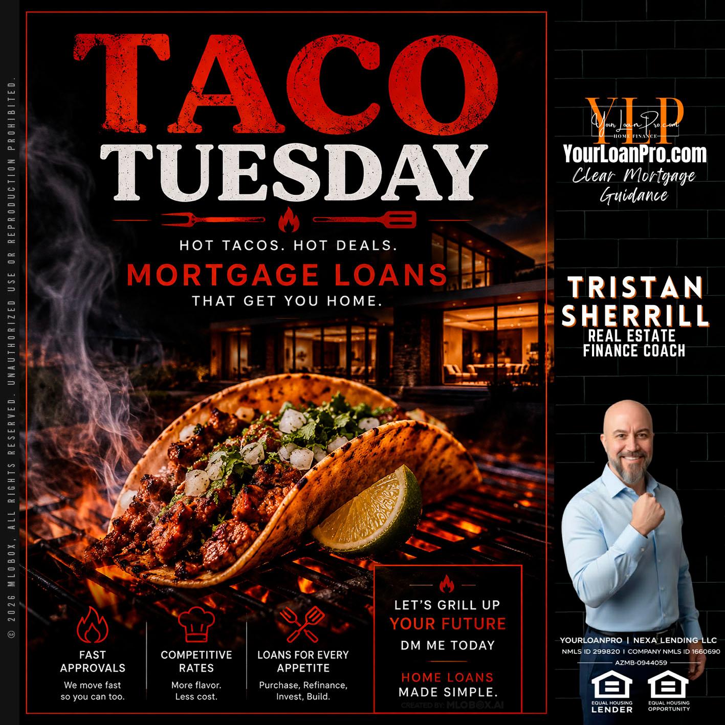 TACO TUESDAY - Tristan Sherrill -Branch Manager