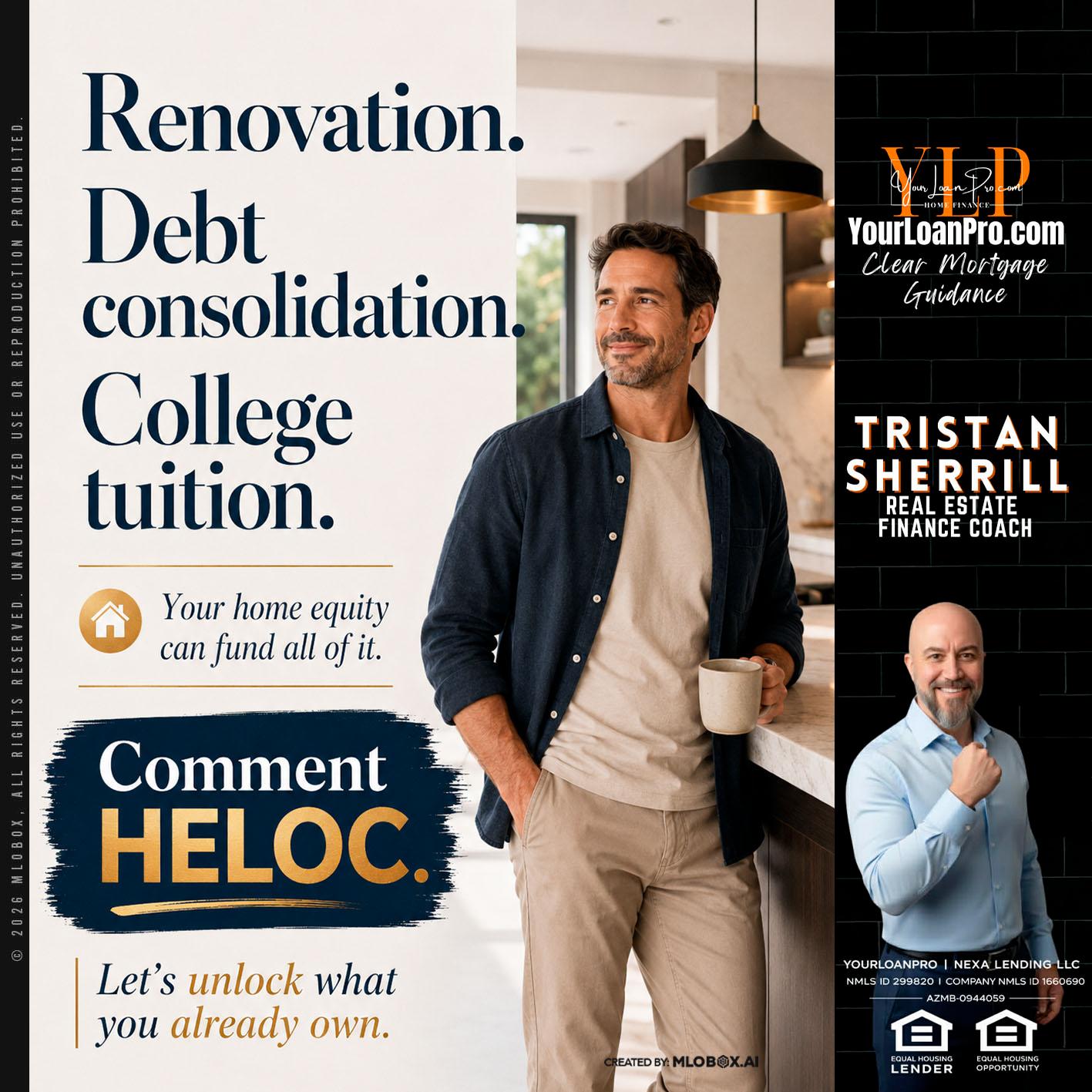RENOVATION DEBT - Tristan Sherrill -Branch Manager
