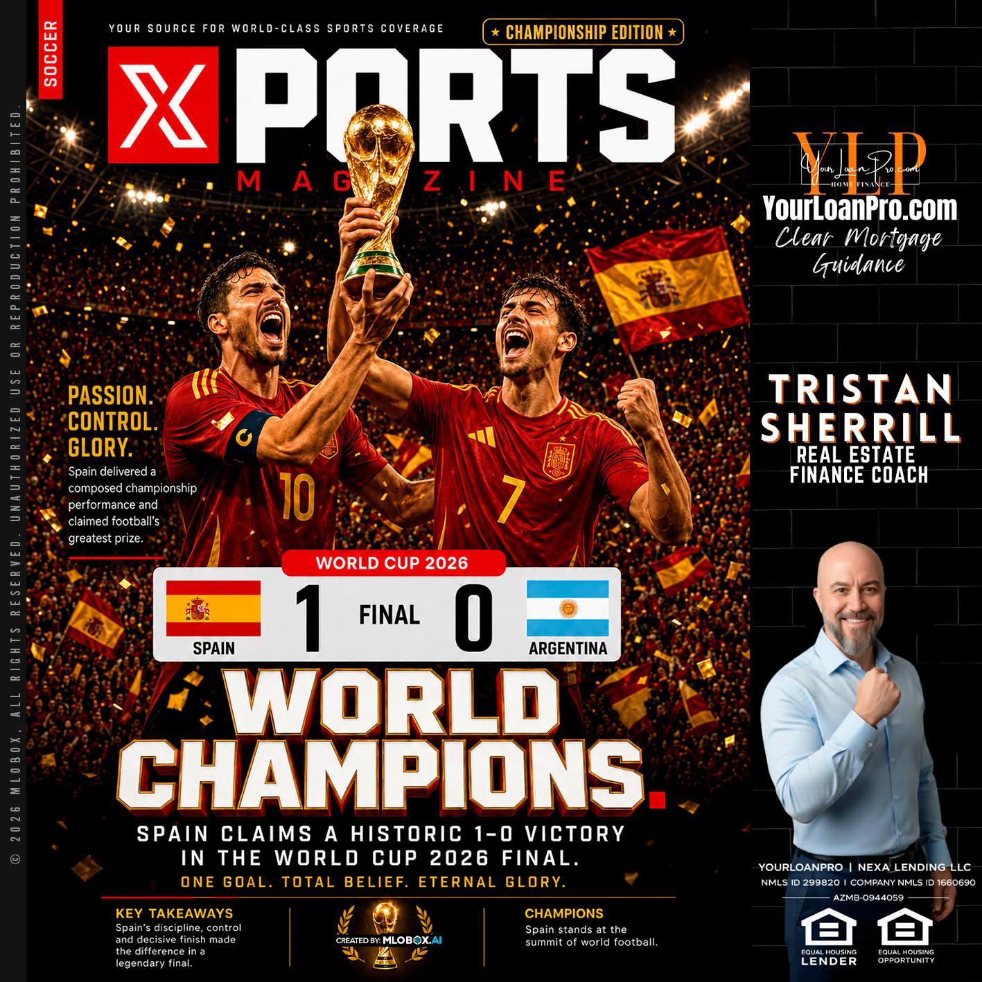 SPAIN CHAMPION - Tristan Sherrill -Branch Manager