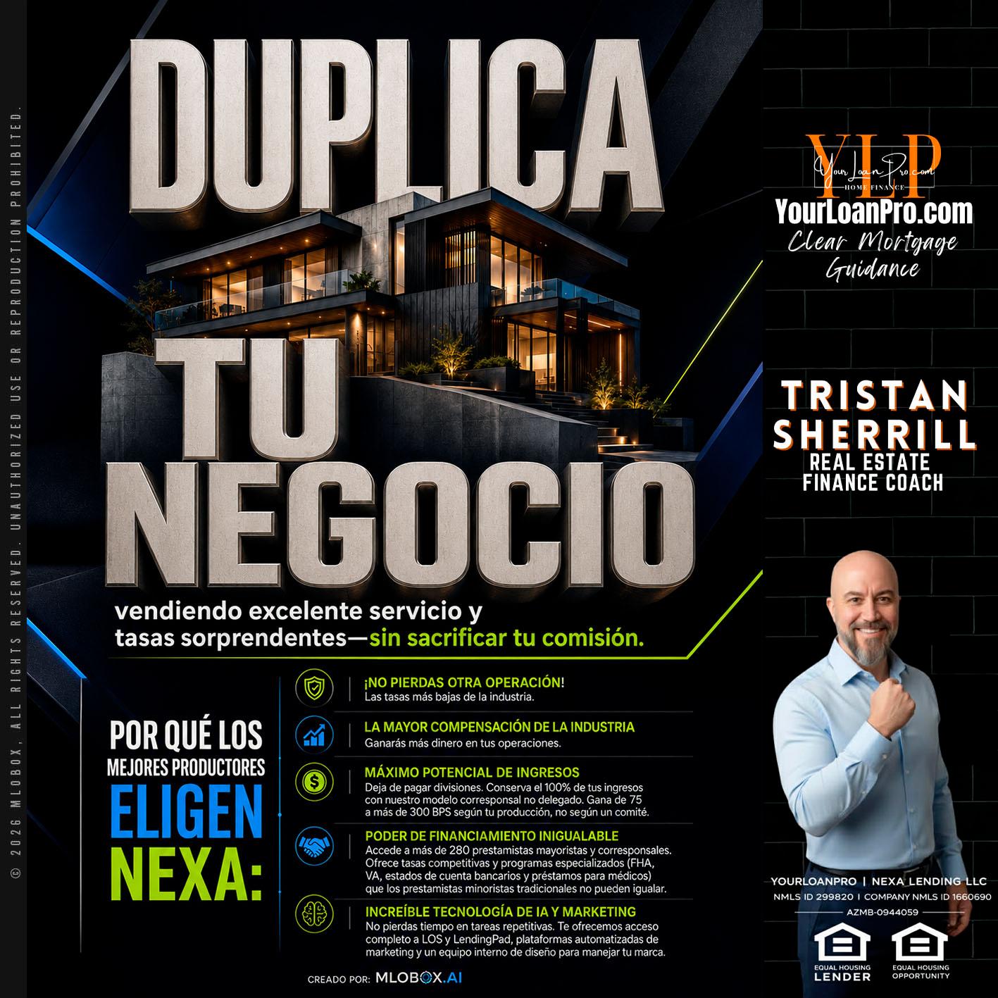 DUPLICA TU NEGOCIO - Tristan Sherrill -Branch Manager