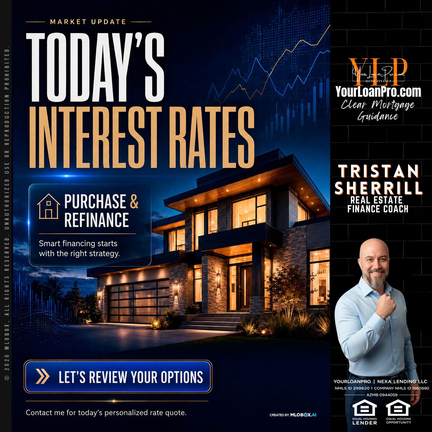 TODAYS RATES - Tristan Sherrill -Branch Manager