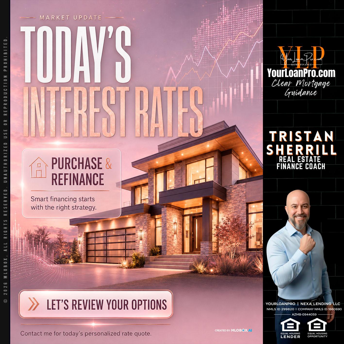 todays interest rates - Tristan Sherrill -Branch Manager