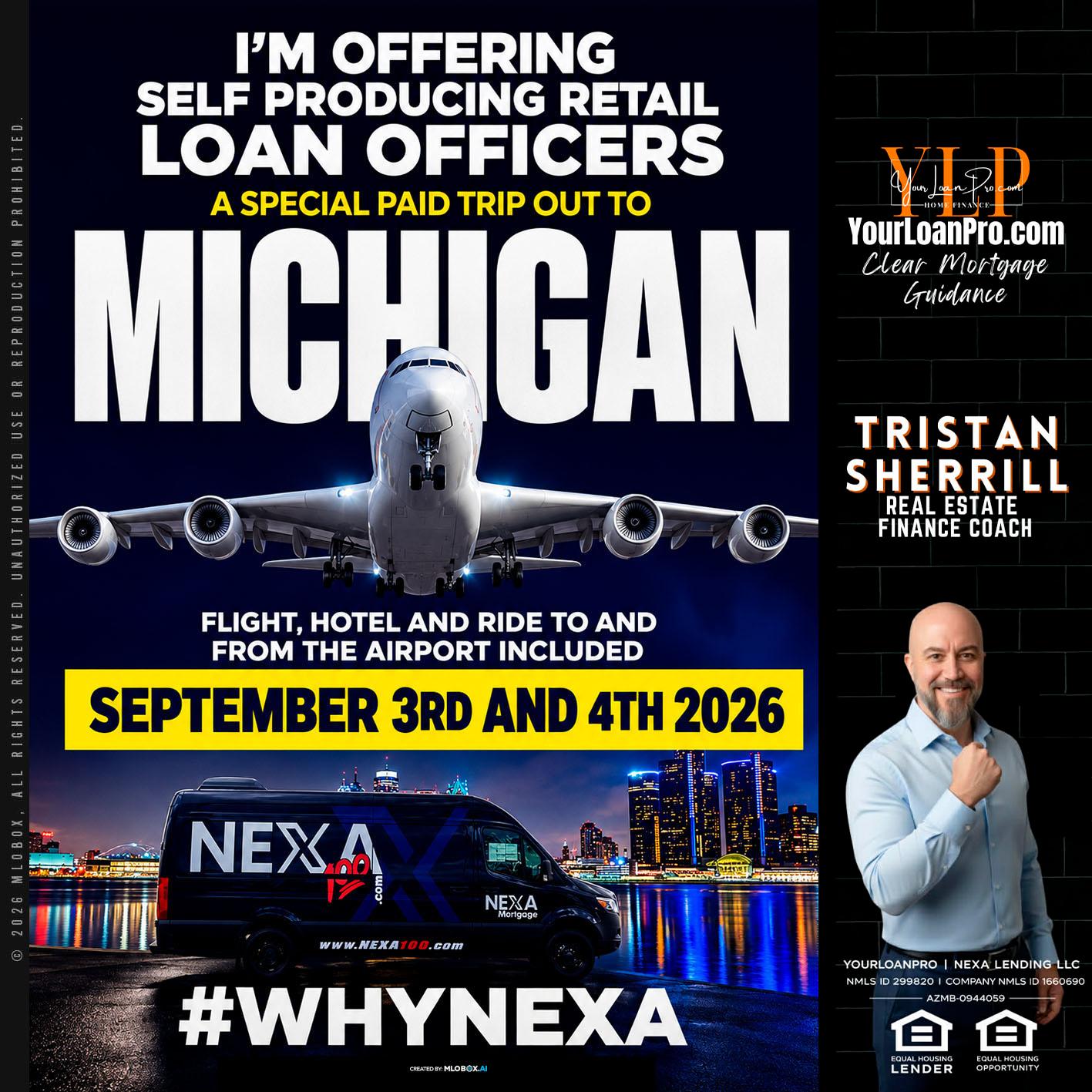 MICHIGAN - Tristan Sherrill -Branch Manager